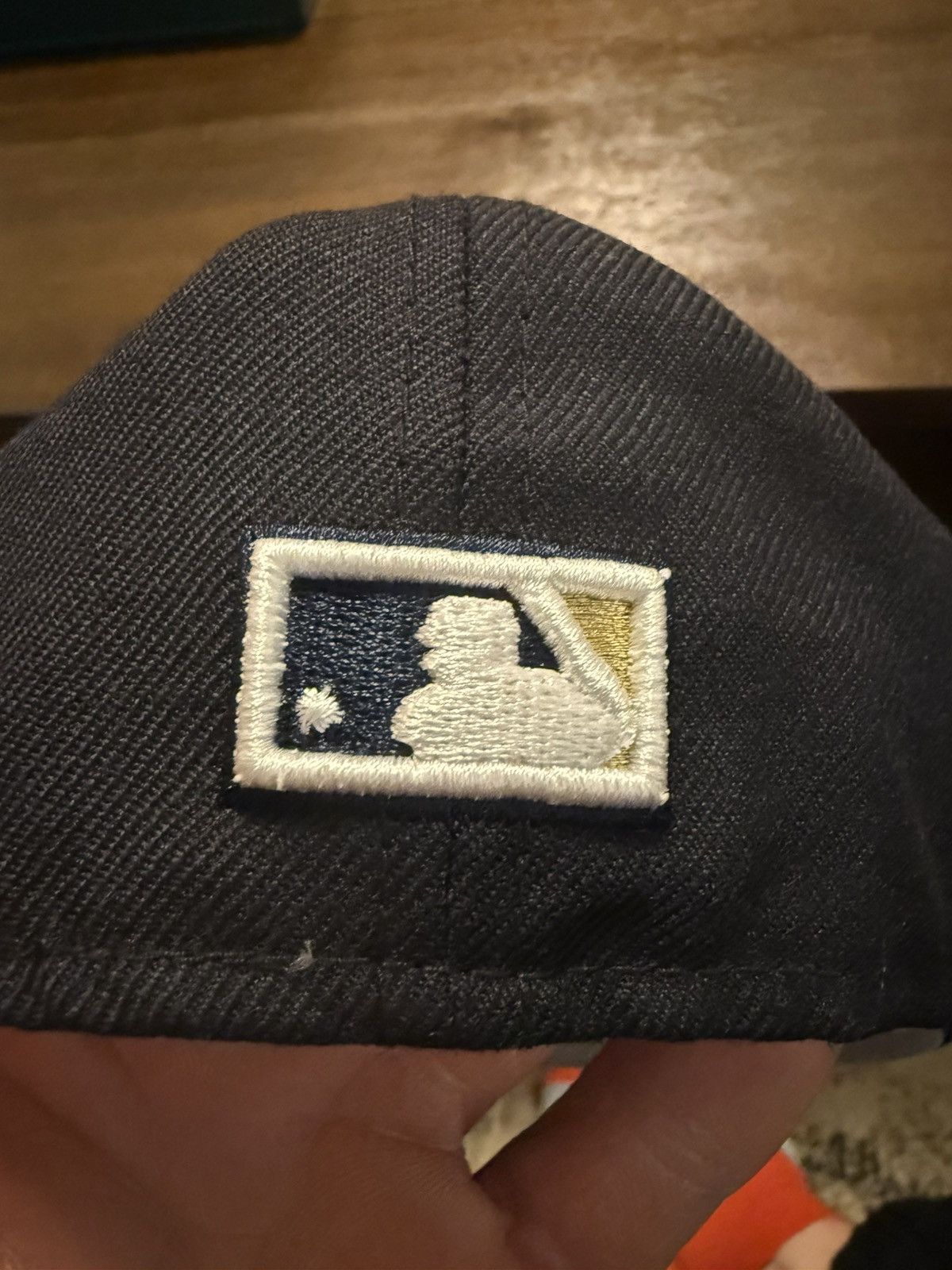 New Era 7 1/8 Milwaukee Brewers Fitted Hat Size ONE SIZE - 6 Thumbnail