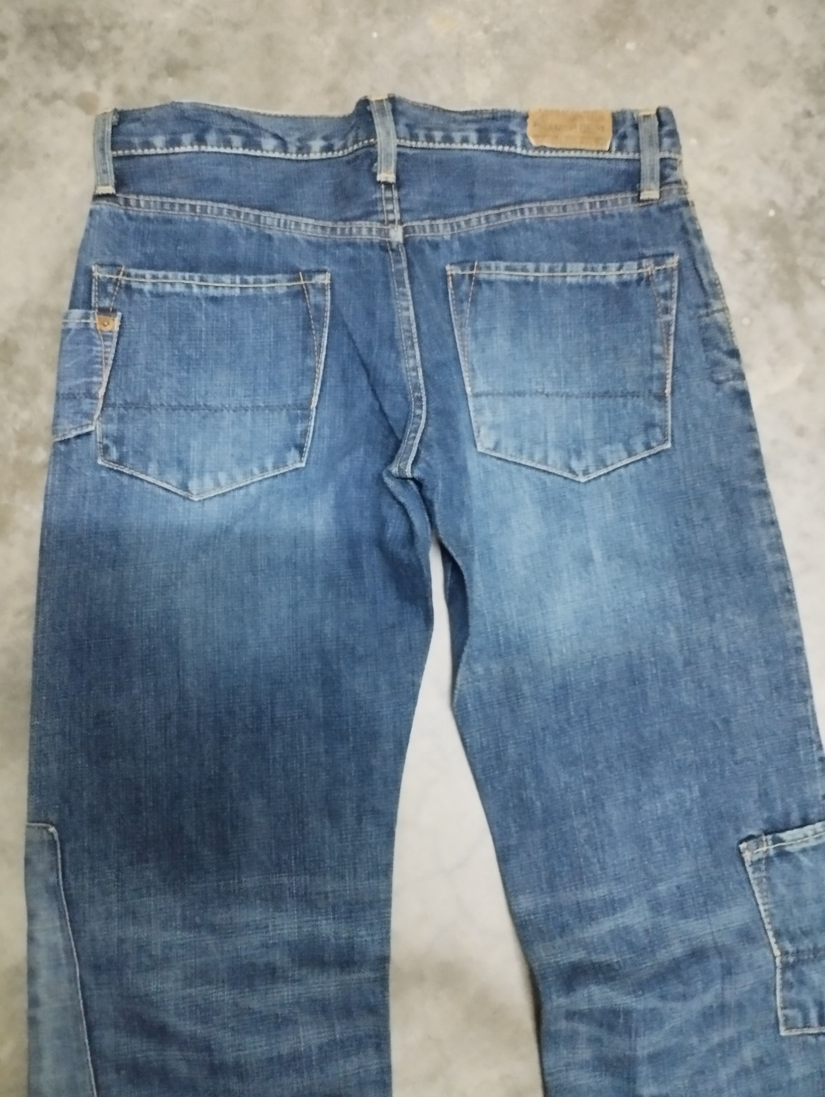 Tornado Mart Flare Jeans Made In Jpn Patchwork Branch Dept Bootcut Jean Size US 27 - 5 Thumbnail