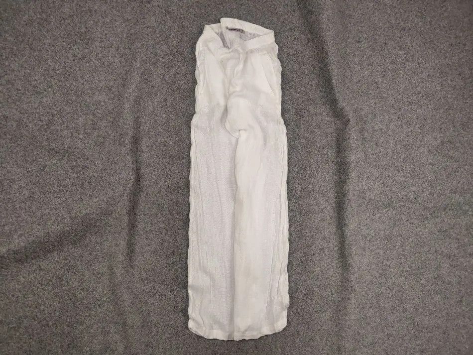 Transit Transit Par Such Design classic White Linen Trouser Pants Size 30" / US 8 / IT 44 - 1 Thumbnail