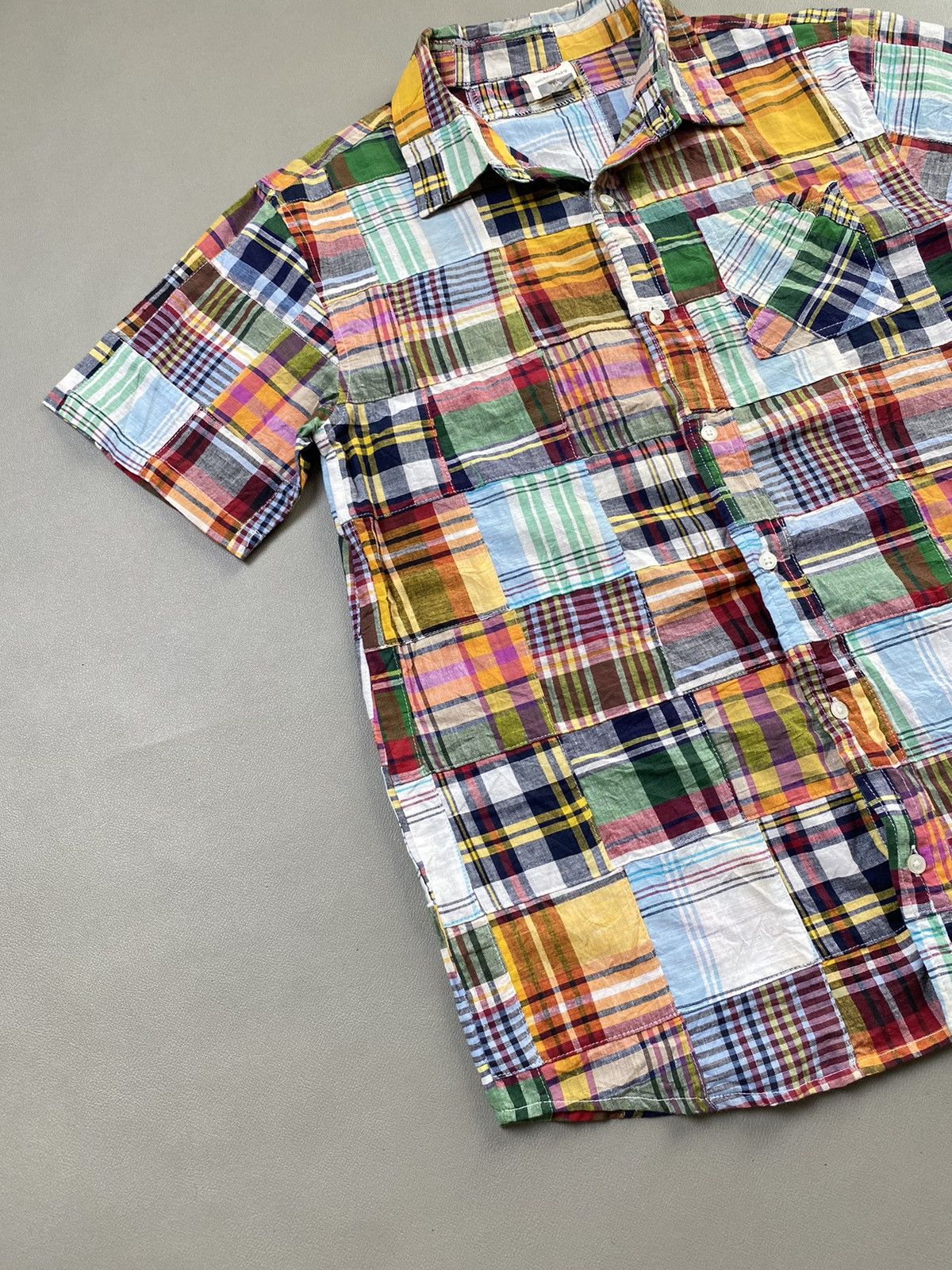 Beauty Beast × Hysteric Glamour × Japanese Brand Funny Story Patchwork Button Shirt Size US M / EU 48-50 / 2 - 3 Thumbnail