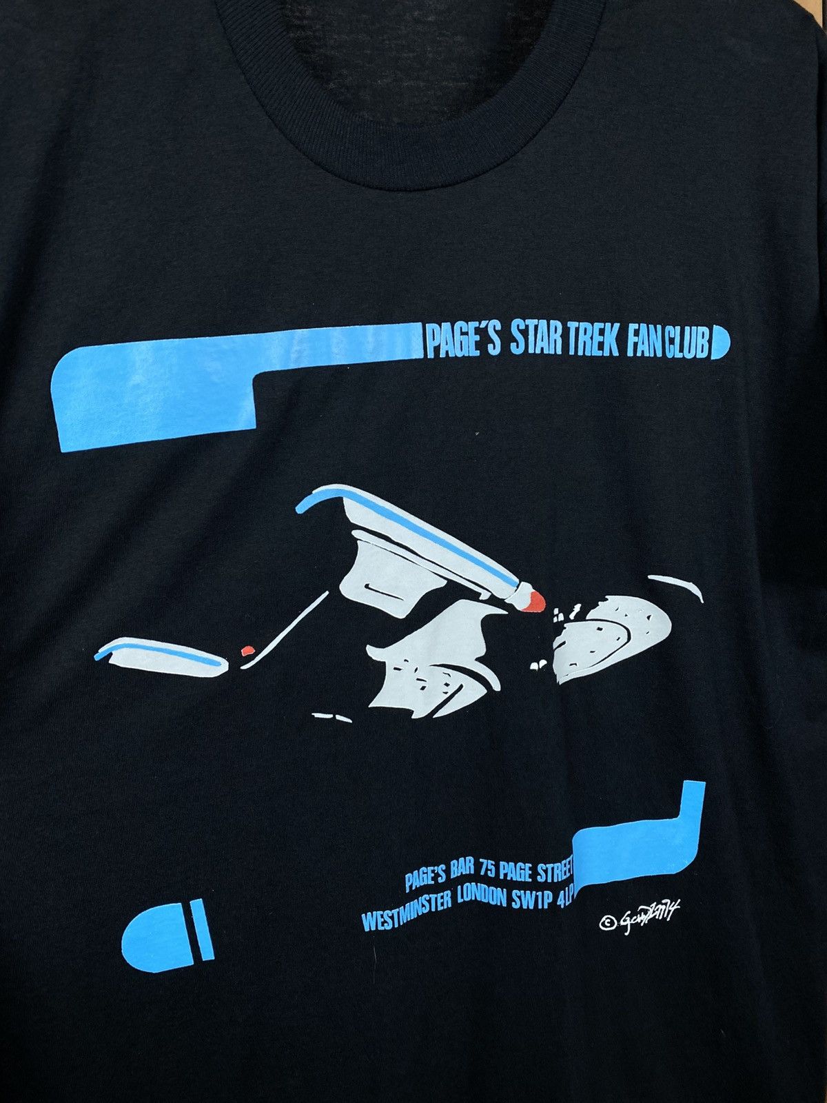 Vintage 🍿Vintage 90s T-Shirt Star Trek Fan Club VTG Movie Tee🍿 Size US XL / EU 56 / 4 - 2 Thumbnail