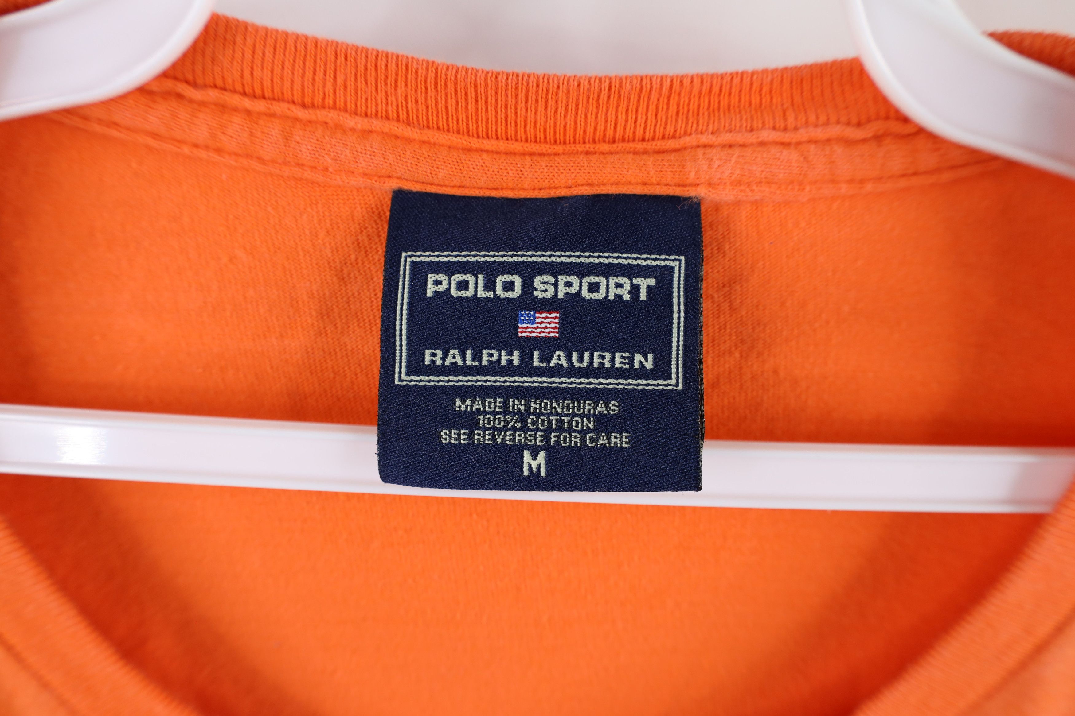 Ralph Lauren Vintage 90s Polo Sport Ralph Lauren Out Long Sleeve T-Shirt Size US M / EU 48-50 / 2 - 8 Thumbnail