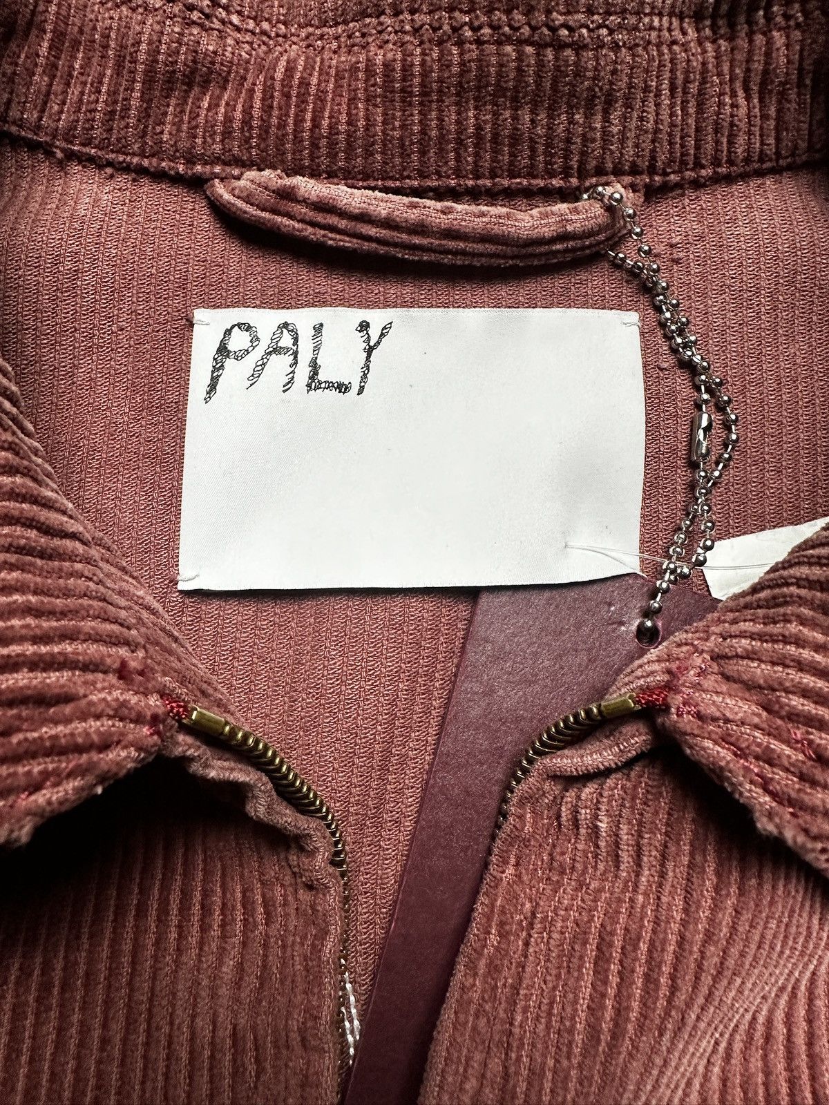 Paly Hollywood Paly Hollywood Synanon Corduroy Work Jacket Burgundy Size US L / EU 52-54 / 3 - 4 Thumbnail