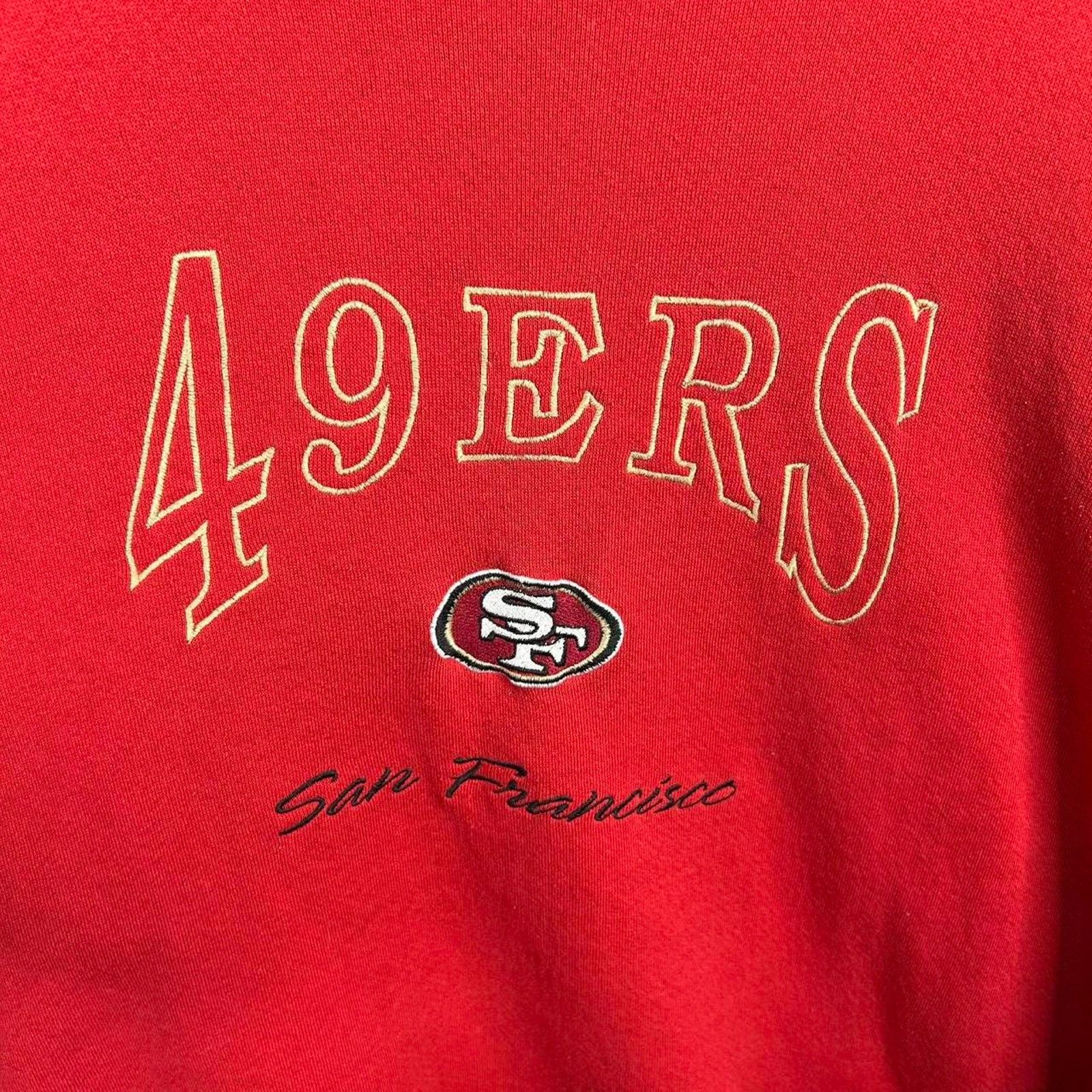 CSA Vintage San Francisco 49ers Football Crewneck Size X-Large Size US XL / EU 56 / 4 - 4 Thumbnail