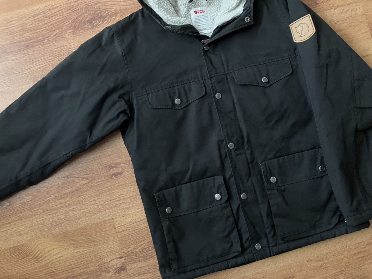 Fjallraven × Vintage Black Warm Fjällräven Kănken Greenland Winter Jacket Sherpa Size S / US 4 / IT 40 - 8 Thumbnail
