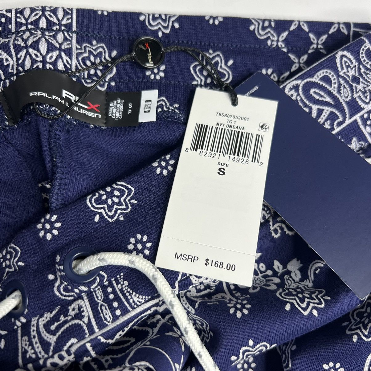 RLX Ralph Lauren Polo RLX Navy Bandana All Over Paisley Print Golf Shorts S Size US 30 / EU 46 - 4 Thumbnail