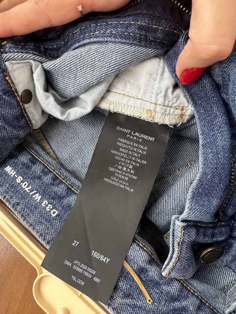 Saint Laurent Paris Saint Laurent 2020 Denim Pants Size 27" / US 4 / IT 40 - 5 Thumbnail