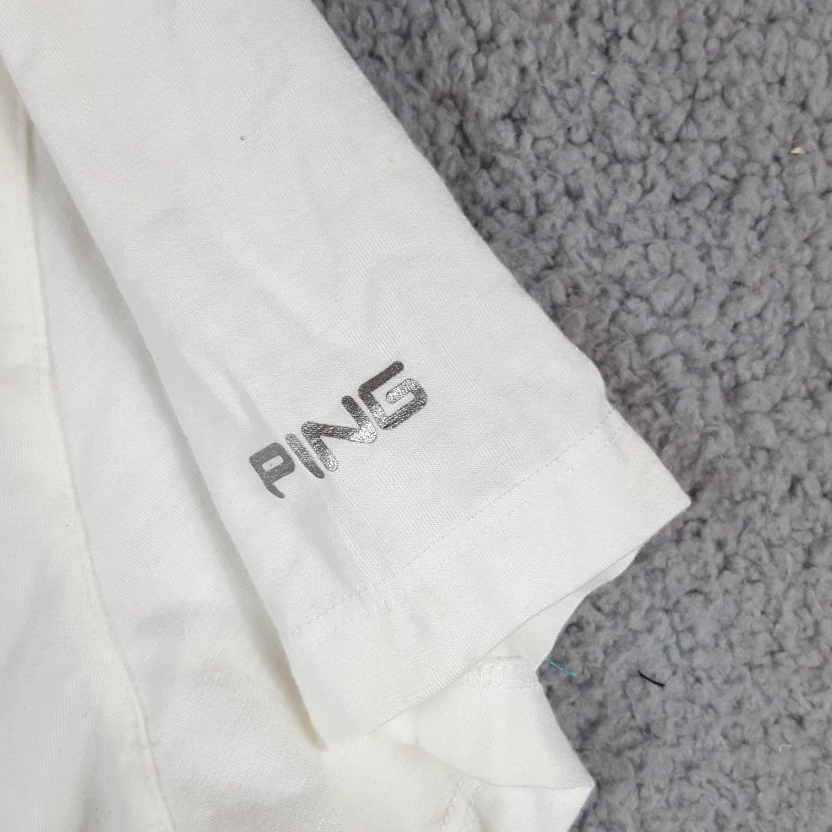 Vintage Athletic Golf Lightweight Women's Large Preppy Collar Polo Shirt Pullover Top Size L / US 10 / IT 46 - 5 Thumbnail