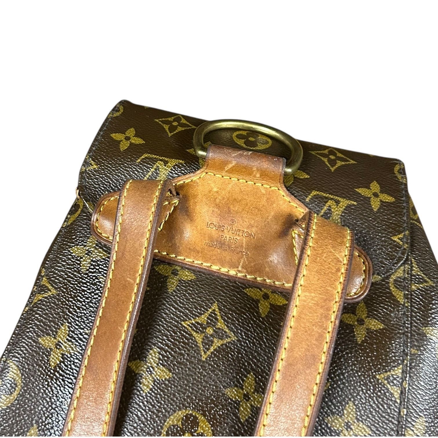 Louis Vuitton Louis Vuitton Authentic Vintage Montsouris Monogram Backpack Size ONE SIZE - 8 Thumbnail