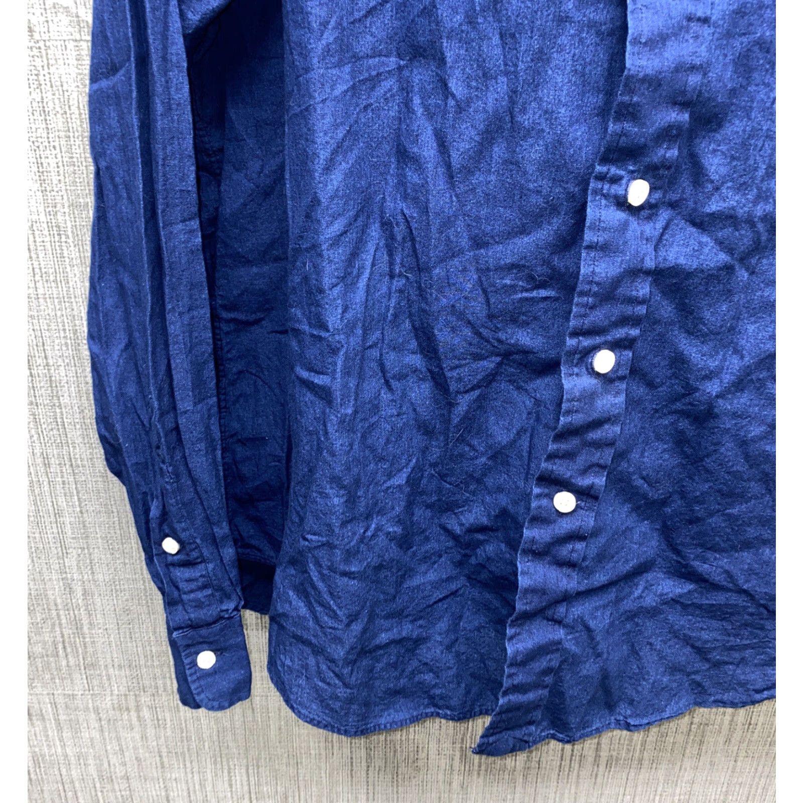 Polo Ralph Lauren Polo Ralph Lauren Men’s Long Sleeve Cotton Button-Down Shirt 2XL Blue Size US XXL / EU 58 / 5 - 4 Thumbnail