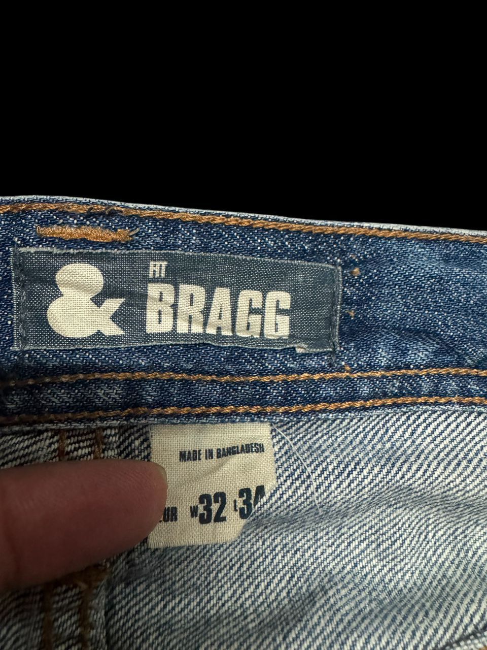 Designer TWIST LEG Insane Bragg Mudwash Faded Distressing Sick Jean Size US 31 - 10 Thumbnail