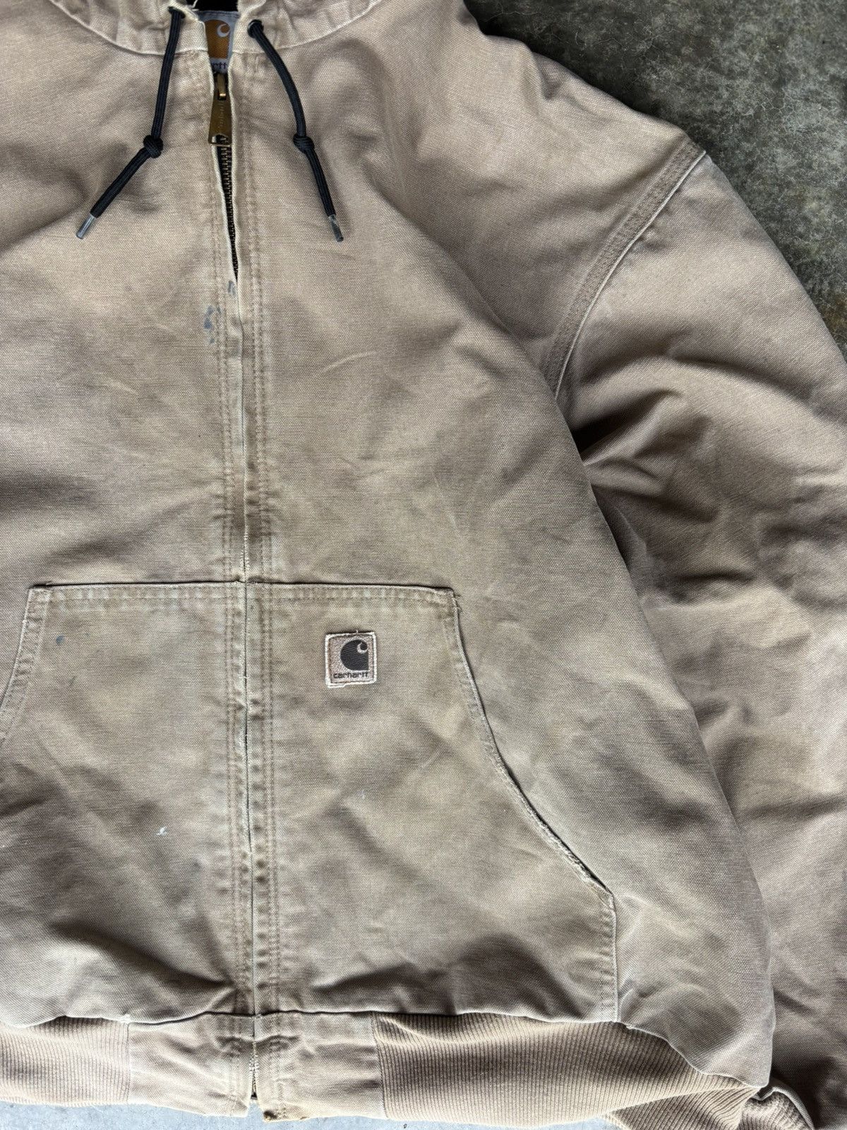 Other Vintage 90’s Distressed Carhartt Jacket Size US L / EU 52-54 / 3 - 3 Thumbnail