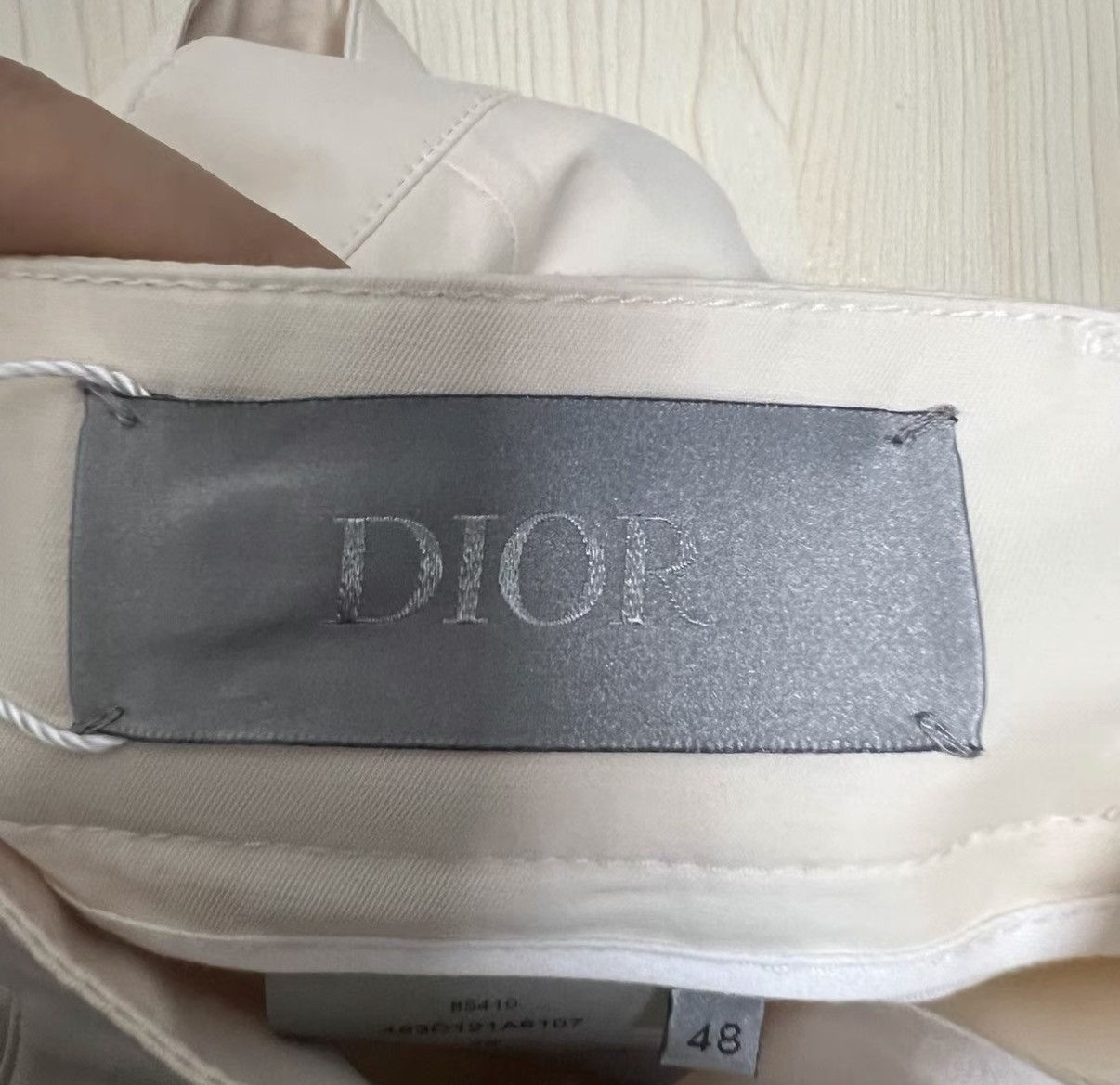 Dior Dior Beige Logo Shorts J41 Size US 32 / EU 48 - 3 Thumbnail