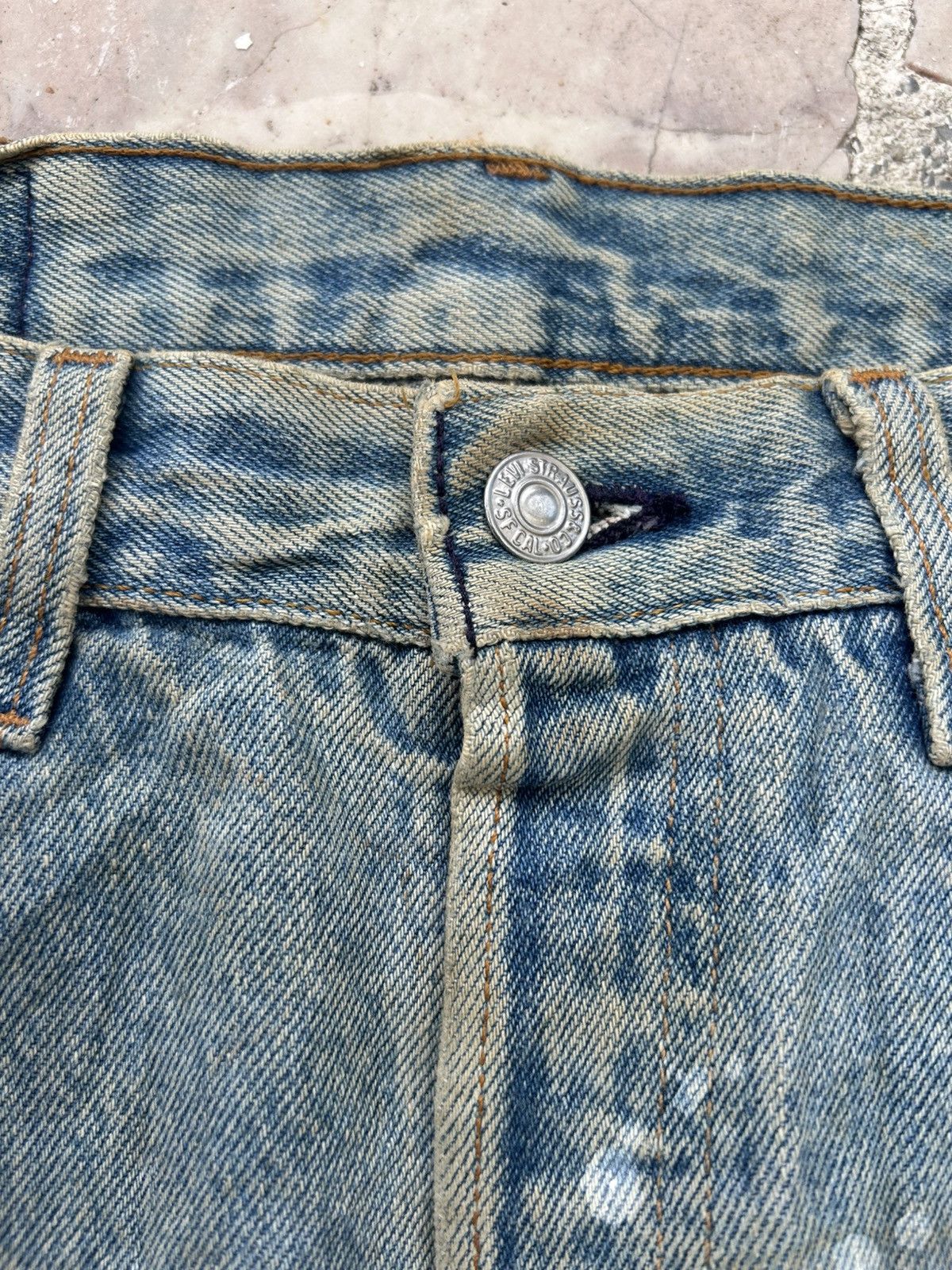 Levi's 90s Levis 501xx Vintage Usa Patchwork Denim Size US 30 / EU 46 - 8 Thumbnail