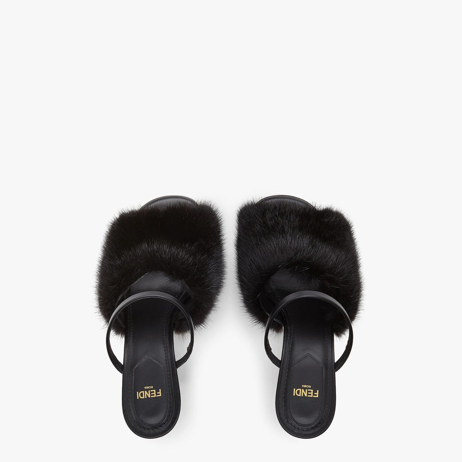 Fendi o1s1wg110226 First Mules in Black Size US 8 / IT 38 - 4 Thumbnail