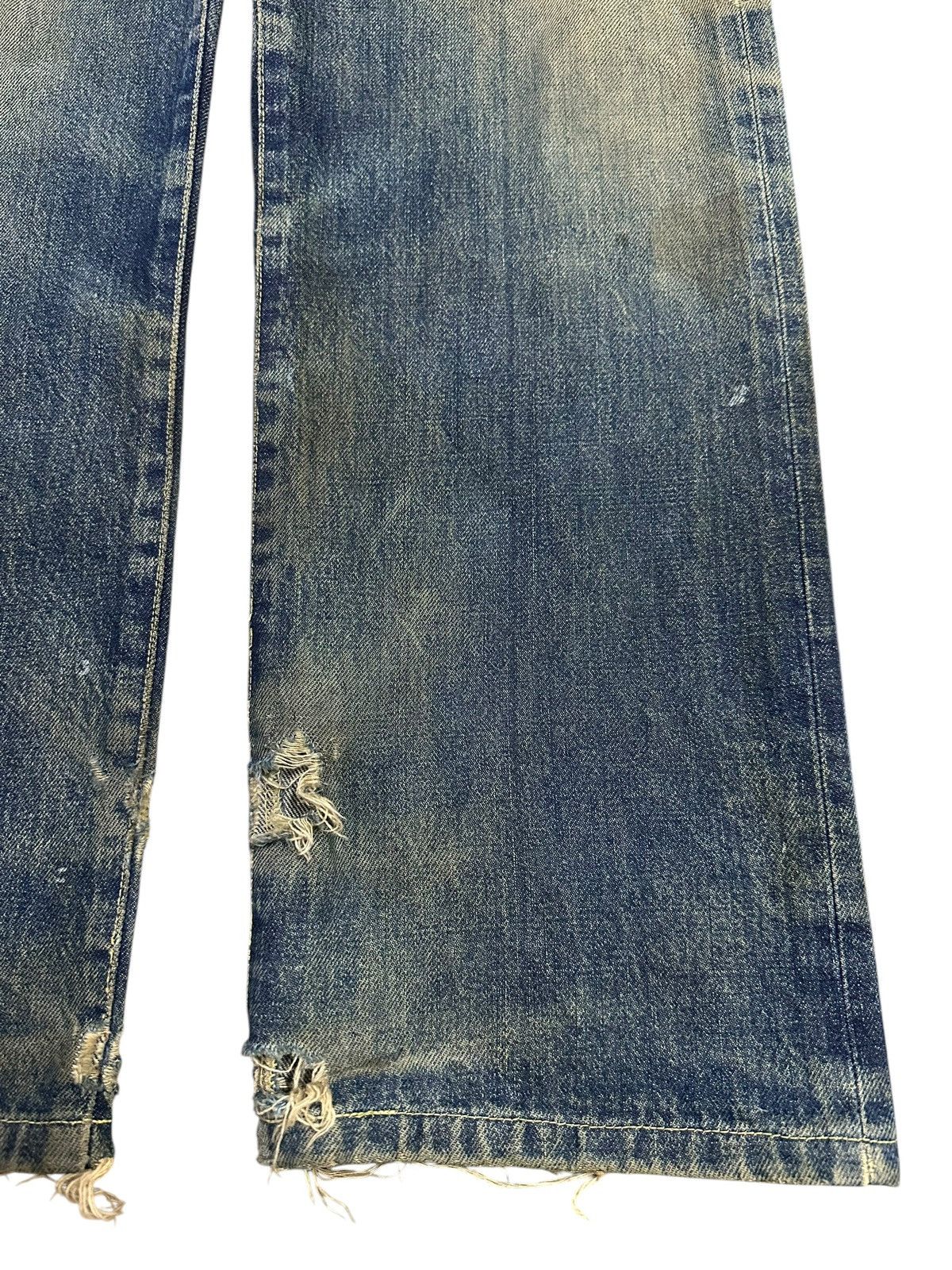 Japanese Brand Vintage Japan Post O’All Selvedge Mud Wash Style Jeans Size US 30 / EU 46 - 8 Thumbnail