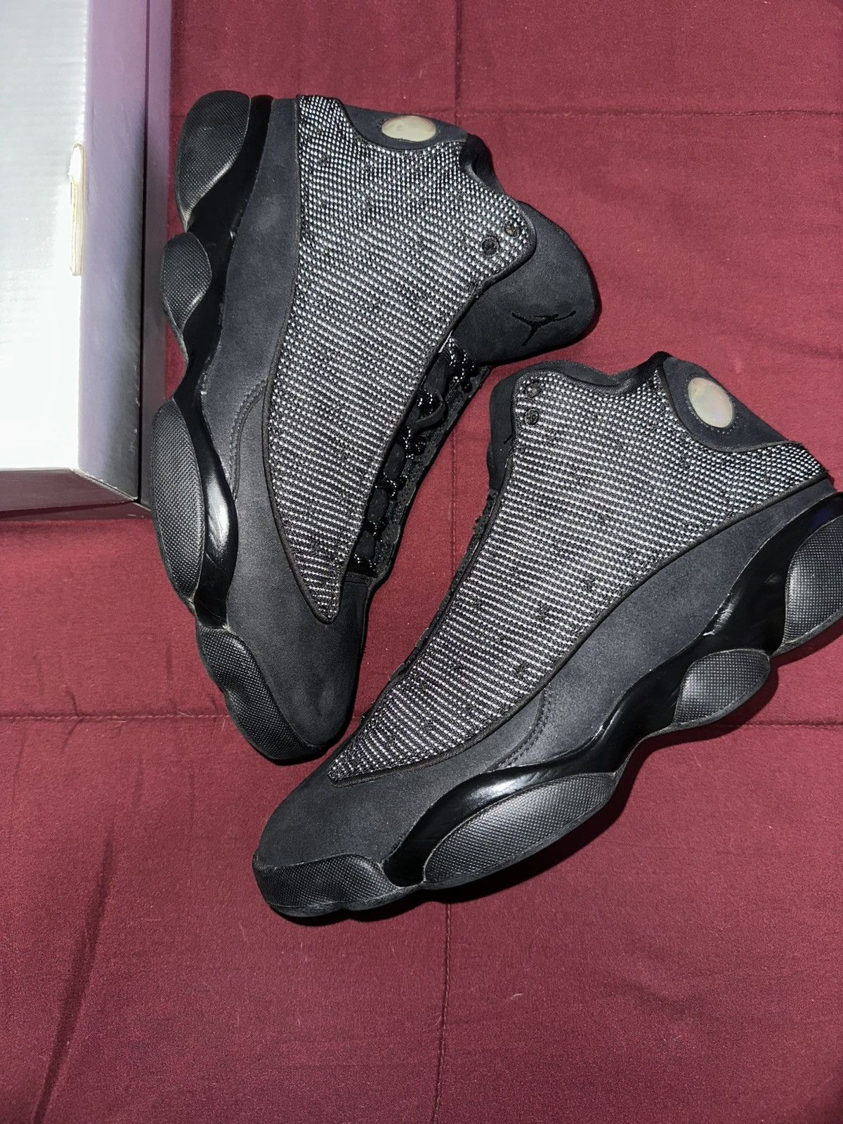Jordan Brand Jordan 13 Black cat 🐈‍⬛ Size US 10.5 / EU 43-44 - 2 Thumbnail