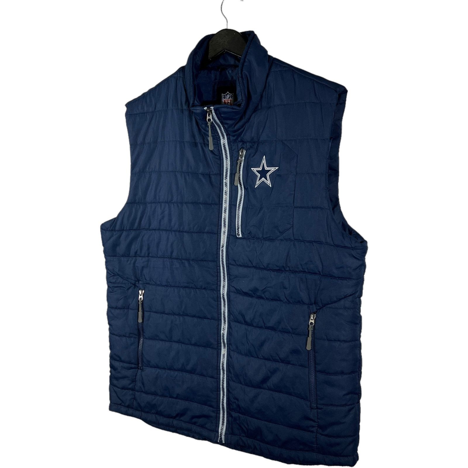 NFL NFL Dallas Cowboys Puffer Vest Size US L / EU 52-54 / 3 - 3 Thumbnail