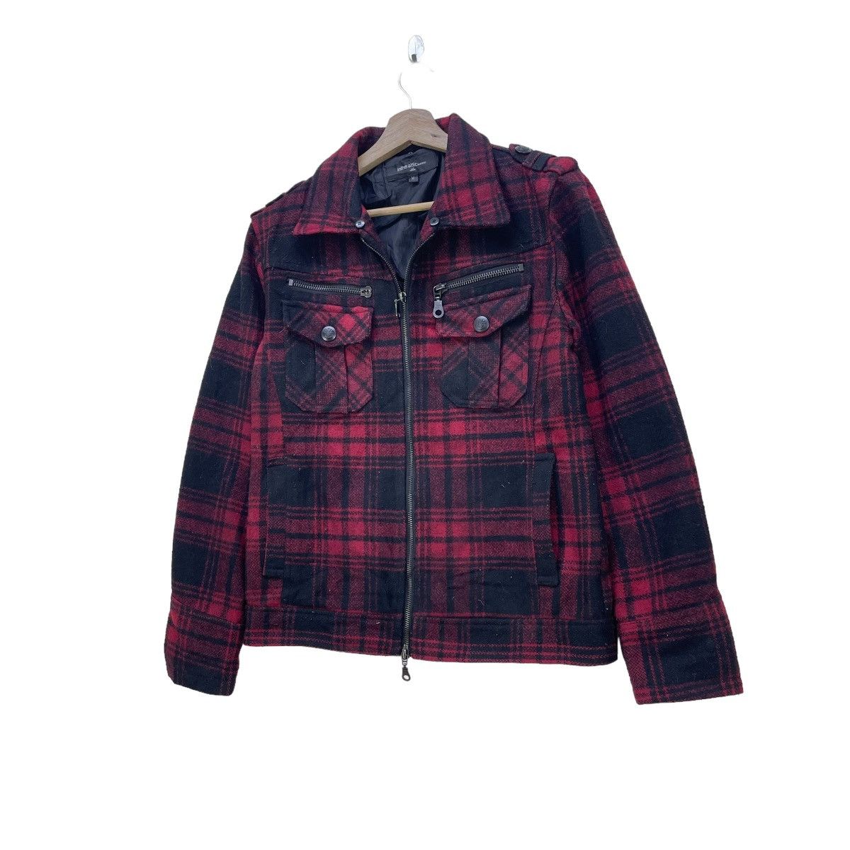 45rpm × Japanese Brand × The Real McCoy's Japanese Brand In The Attic Checked Jacket Size US S / EU 44-46 / 1 - 2 Thumbnail