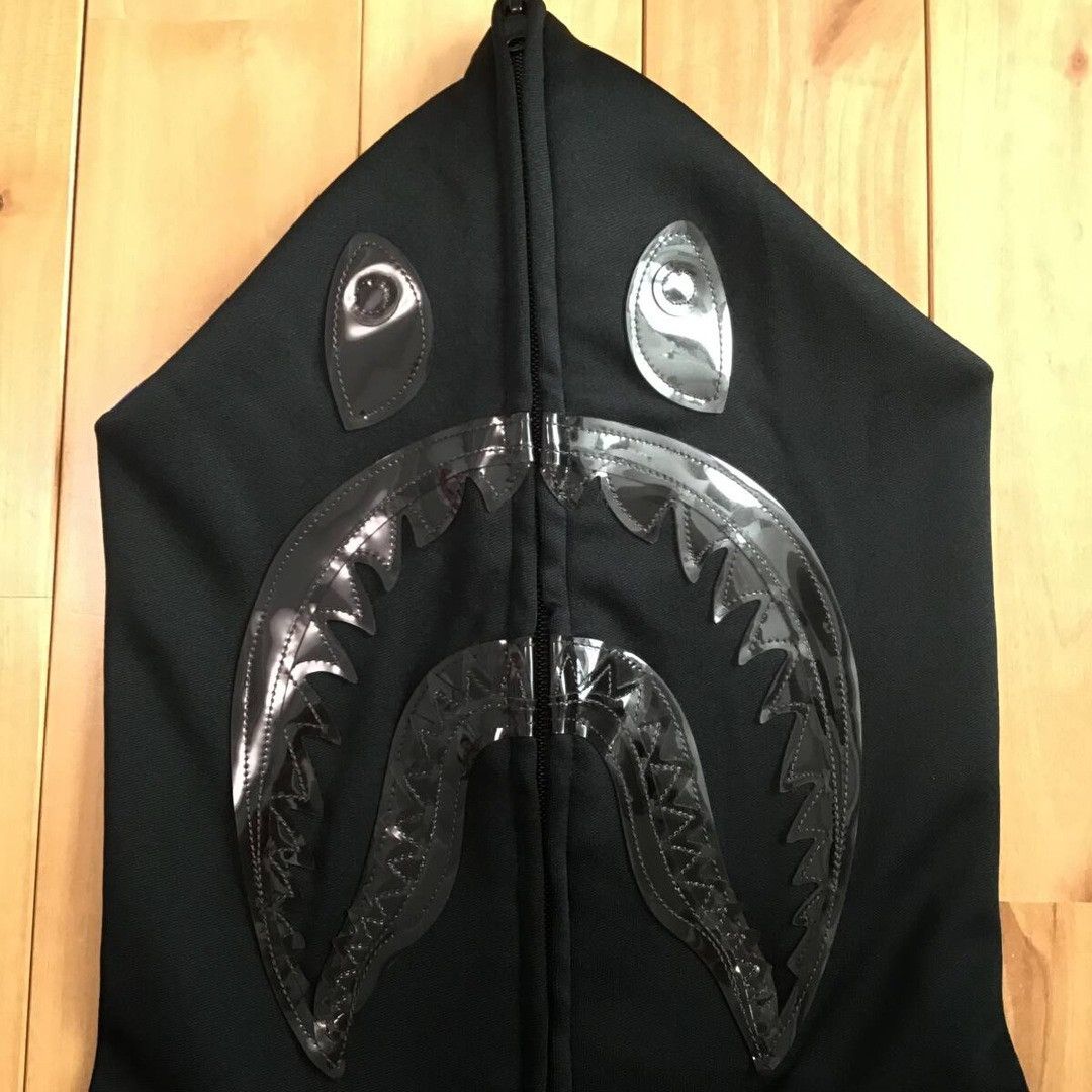 Bape BAPE CAMO Jersey Shark Full Zip Hoodie a bathing ape Size US XL / EU 56 / 4 - 3 Thumbnail