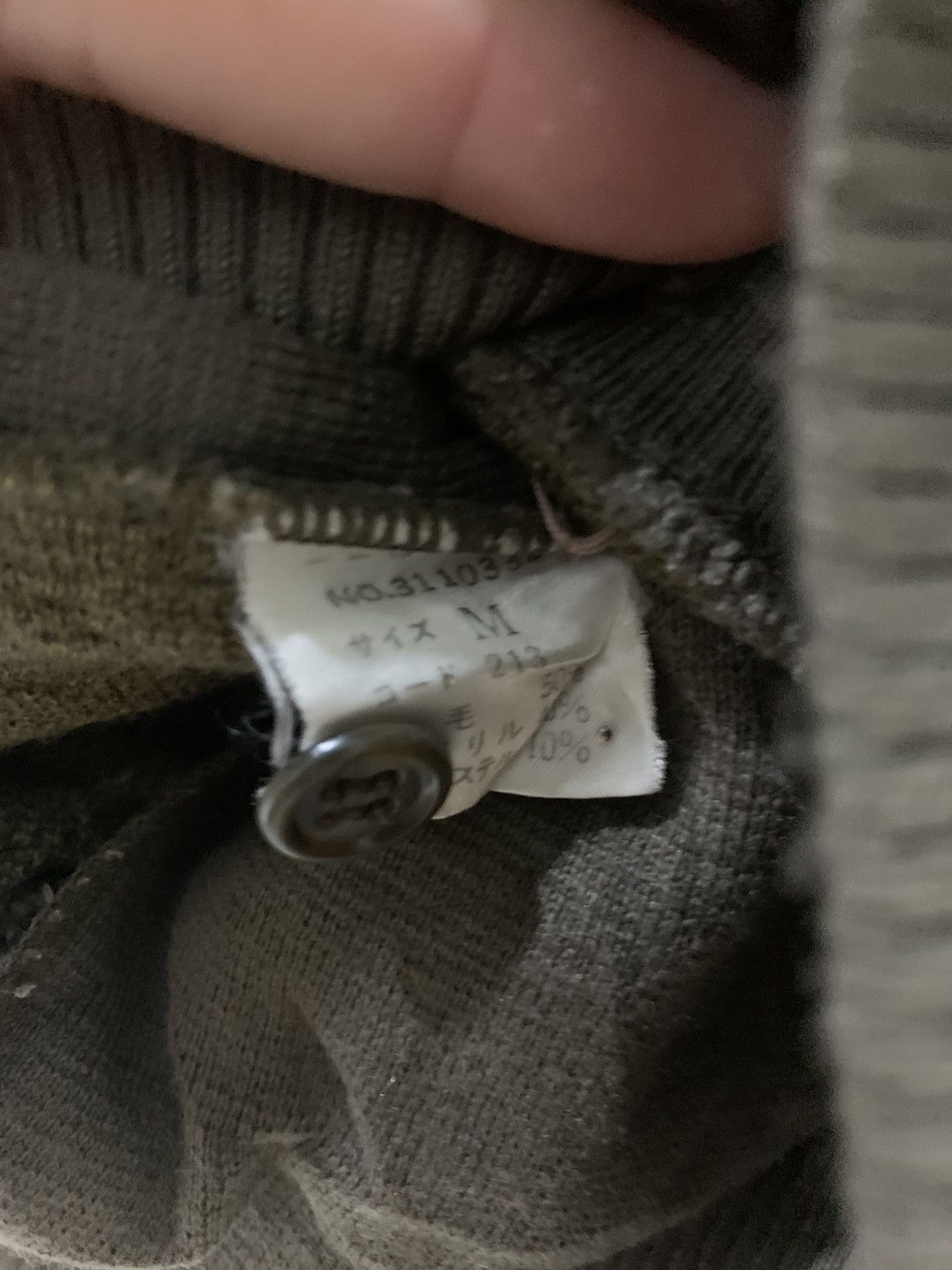 Japanese Brand × Vintage Vintage Japanese Cardigan Knitwear TOKYO Cross Size US M / EU 48-50 / 2 - 7 Thumbnail