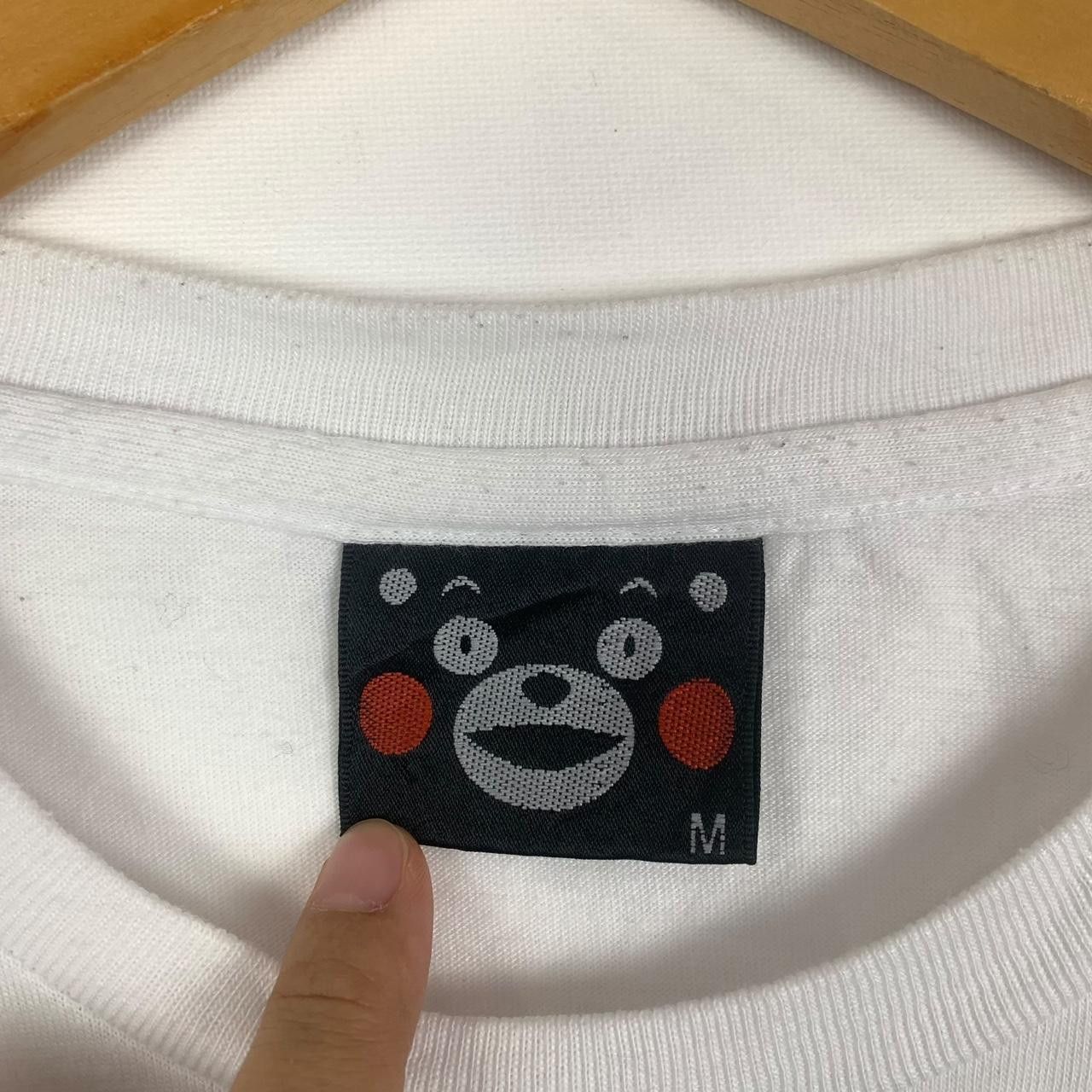 Vintage Vintage KUMAMON KUMAMOTO JAPAN Black Bear Mascot Tee Shirt Size M / US 6-8 / IT 42-44 - 3 Thumbnail