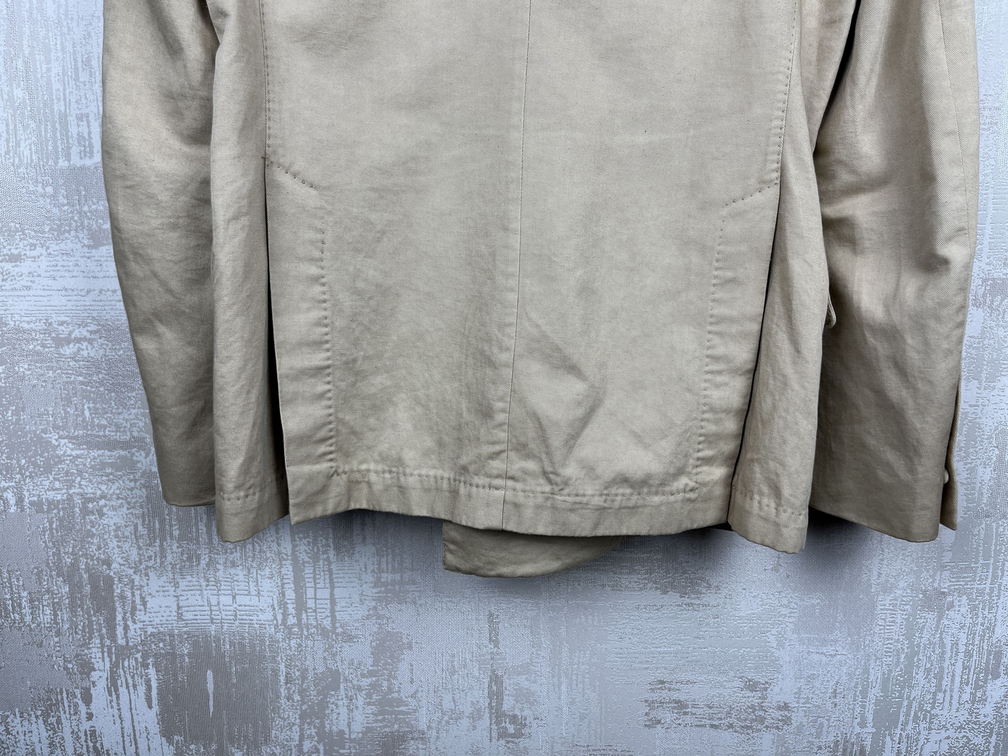 Messagerie Messagerie Double Breasted Blazer Cotton Linen Size 50 Size US M / EU 48-50 / 2 - 23 Thumbnail