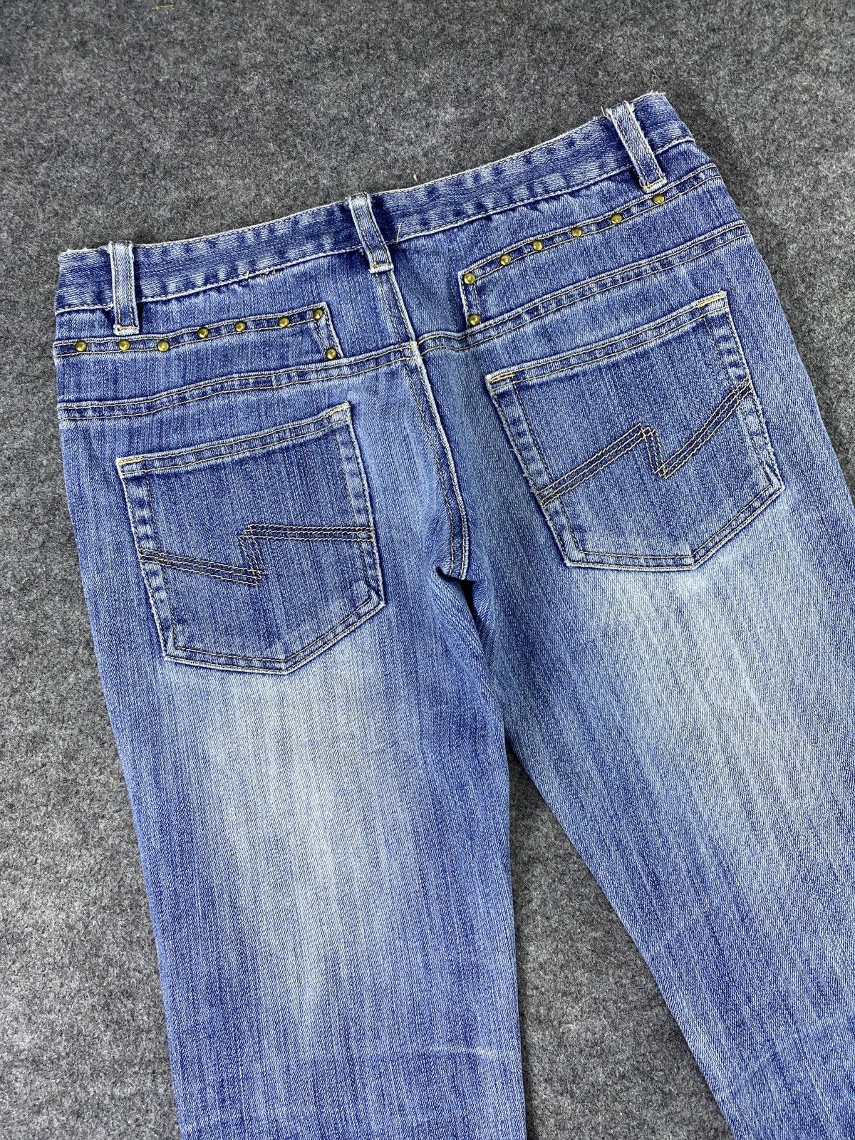 Japanese Brand Japanese Brand Karen Blue Wash Jeans - J1023 Size 29" - 6 Thumbnail