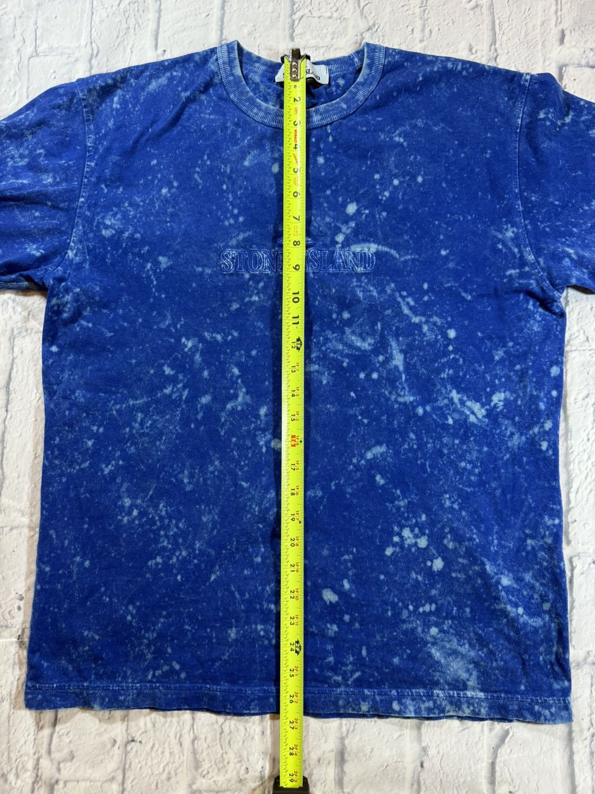 Stone Island Stone Island Embroidered Logo Splatter T-Shirt Size US L / EU 52-54 / 3 - 11 Thumbnail