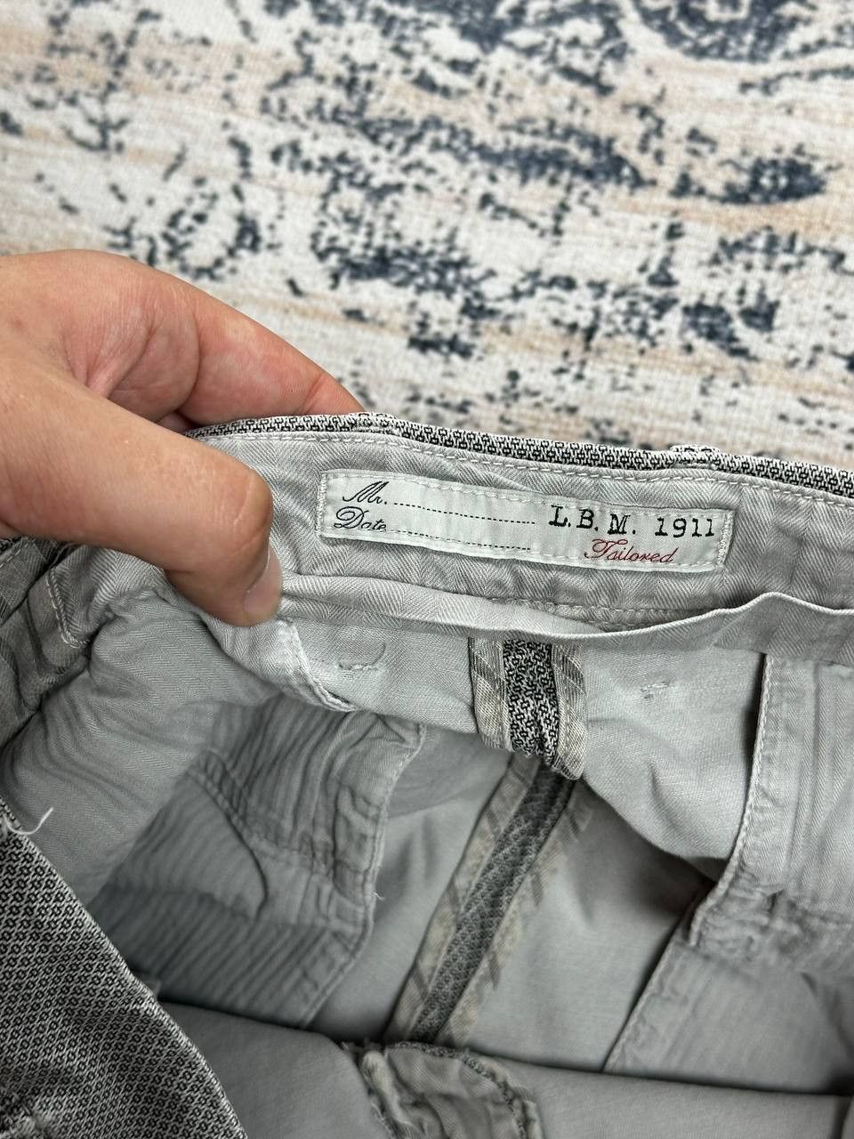 L.B.M. 1911 Luxury L.B.M. 1911 Grey Casual Chino Pants Size US 32 / EU 48 - 6 Thumbnail