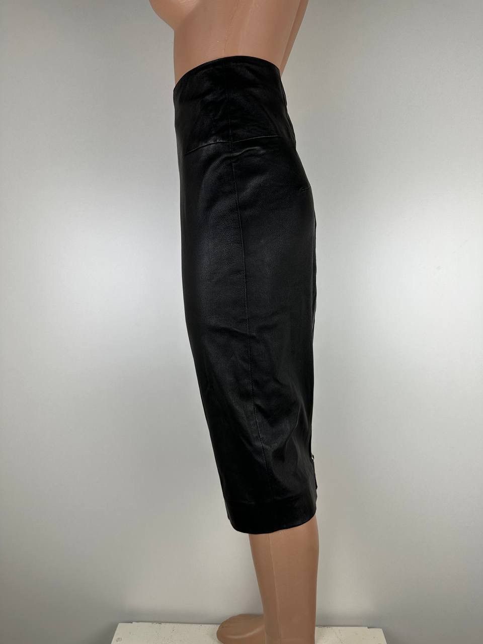 Simonetta Ravizza leather skirt Simonetta Ravizza Size 32" / US 10 / IT 46 - 3 Thumbnail