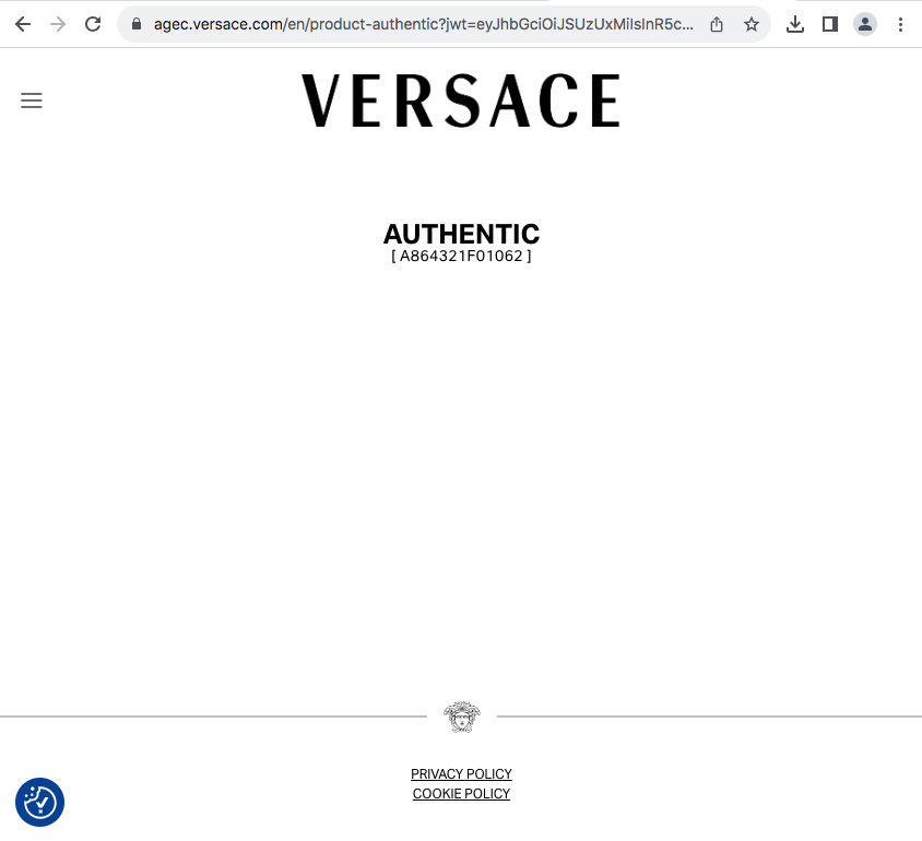 Versace Authentic VERSACE Medusa Amplified 100% Silk Twill Size US 30 / EU 46 - 6 Thumbnail