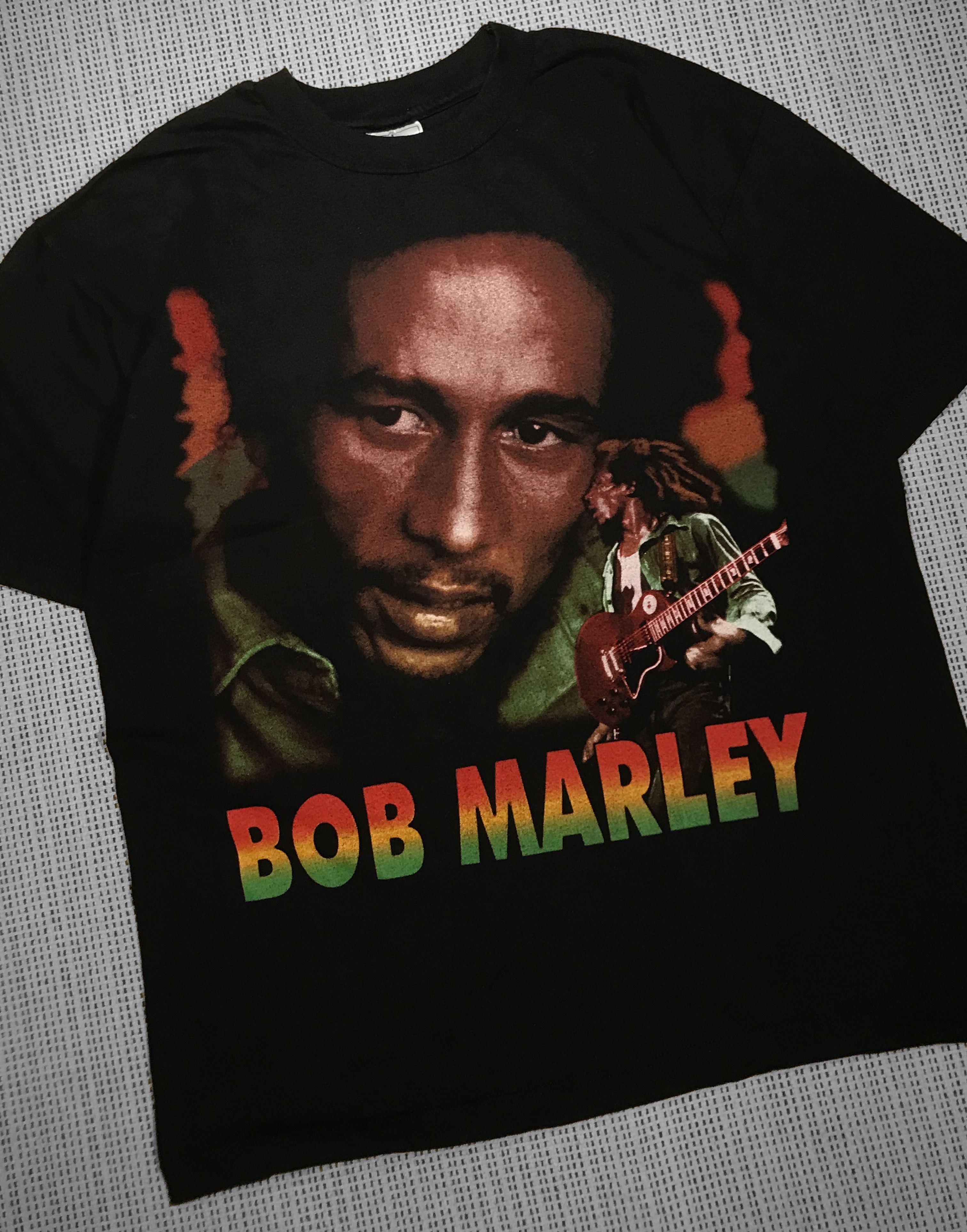 Hanes Vintage 90s “Bob Marley” T-shirt (M) Size US M / EU 48-50 / 2 - 2 Thumbnail
