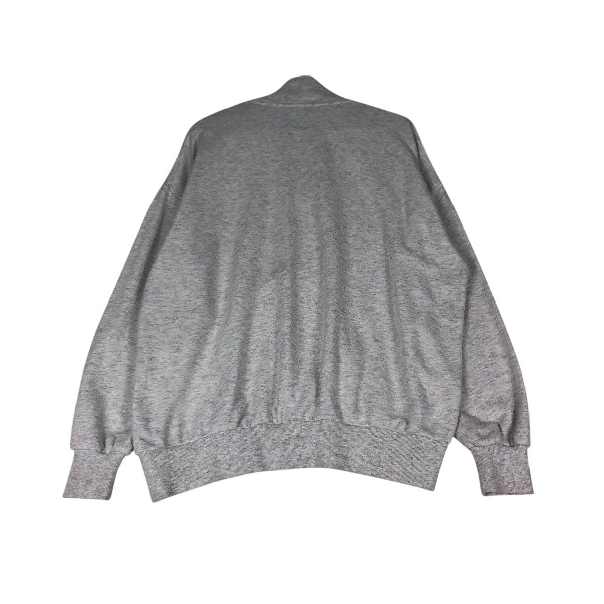 Japanese Brand U.S. Polo Assn. Minimal Quarter Zip – Grey Sportwear Basic Size US M / EU 48-50 / 2 - 11 Thumbnail