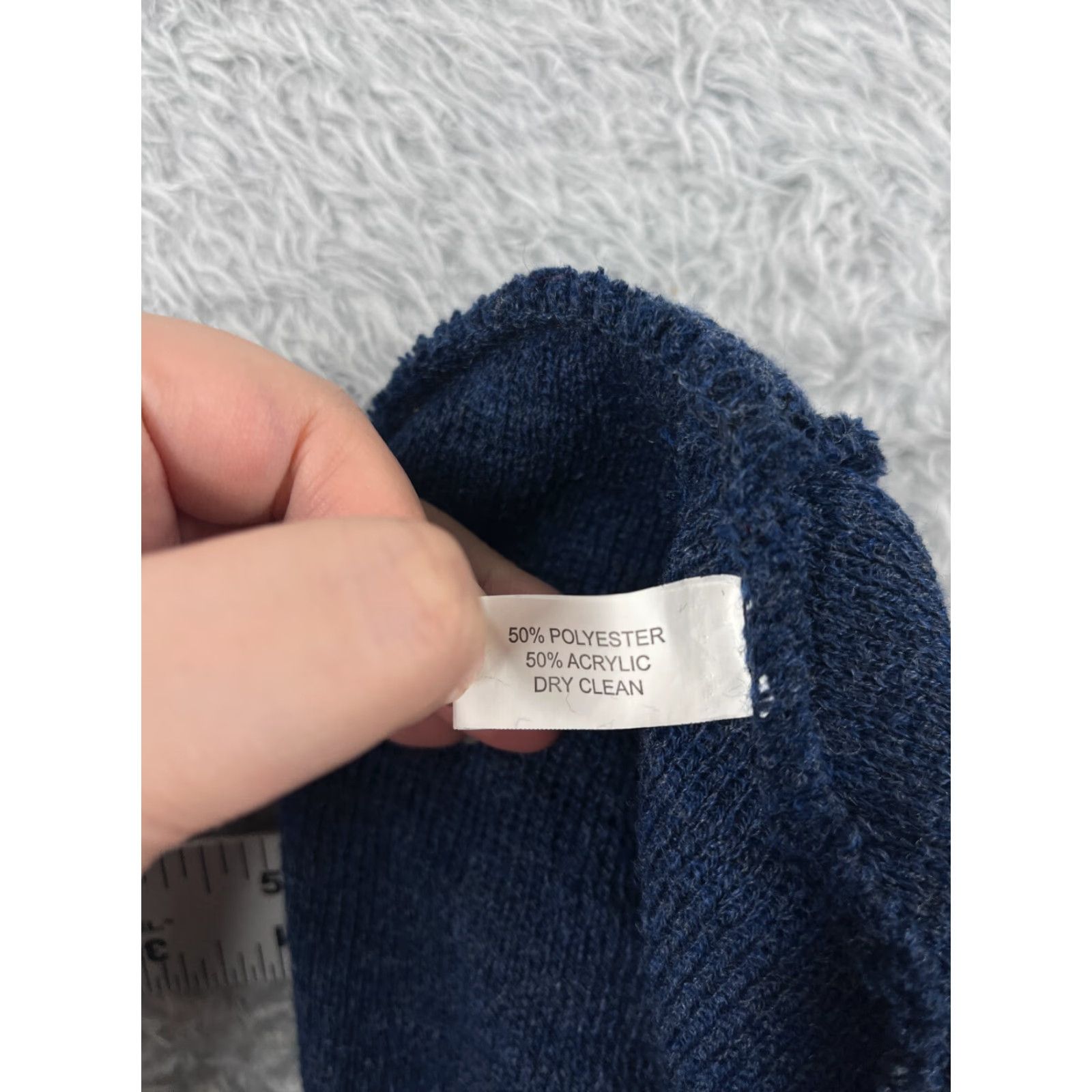 Vintage Quagga Accessories Beanie Adult One Size Blue Knit Acrylic Polyester Blend Hat Beanie Unisex Mens Womens Size ONE SIZE - 7 Thumbnail