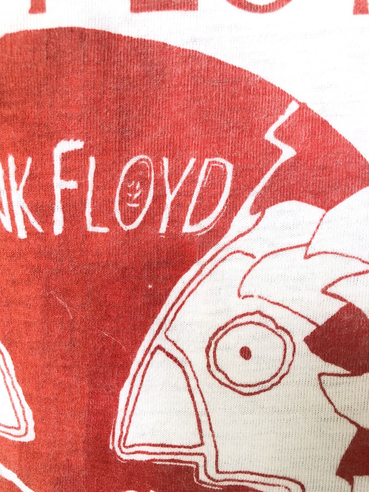 Band Tees × Pink Floyd × Vintage Vintage 90s PINK FLOYD World Tour 94 Band Tee Size US XL / EU 56 / 4 - 14 Thumbnail