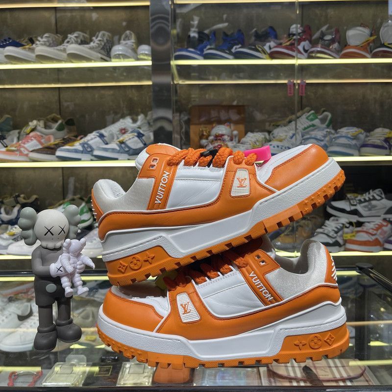 Louis Vuitton Louis Vuitton Trainer Maxi Low-Top Sneakers -2508 Size US 9.5 / EU 42-43 - 9 Thumbnail