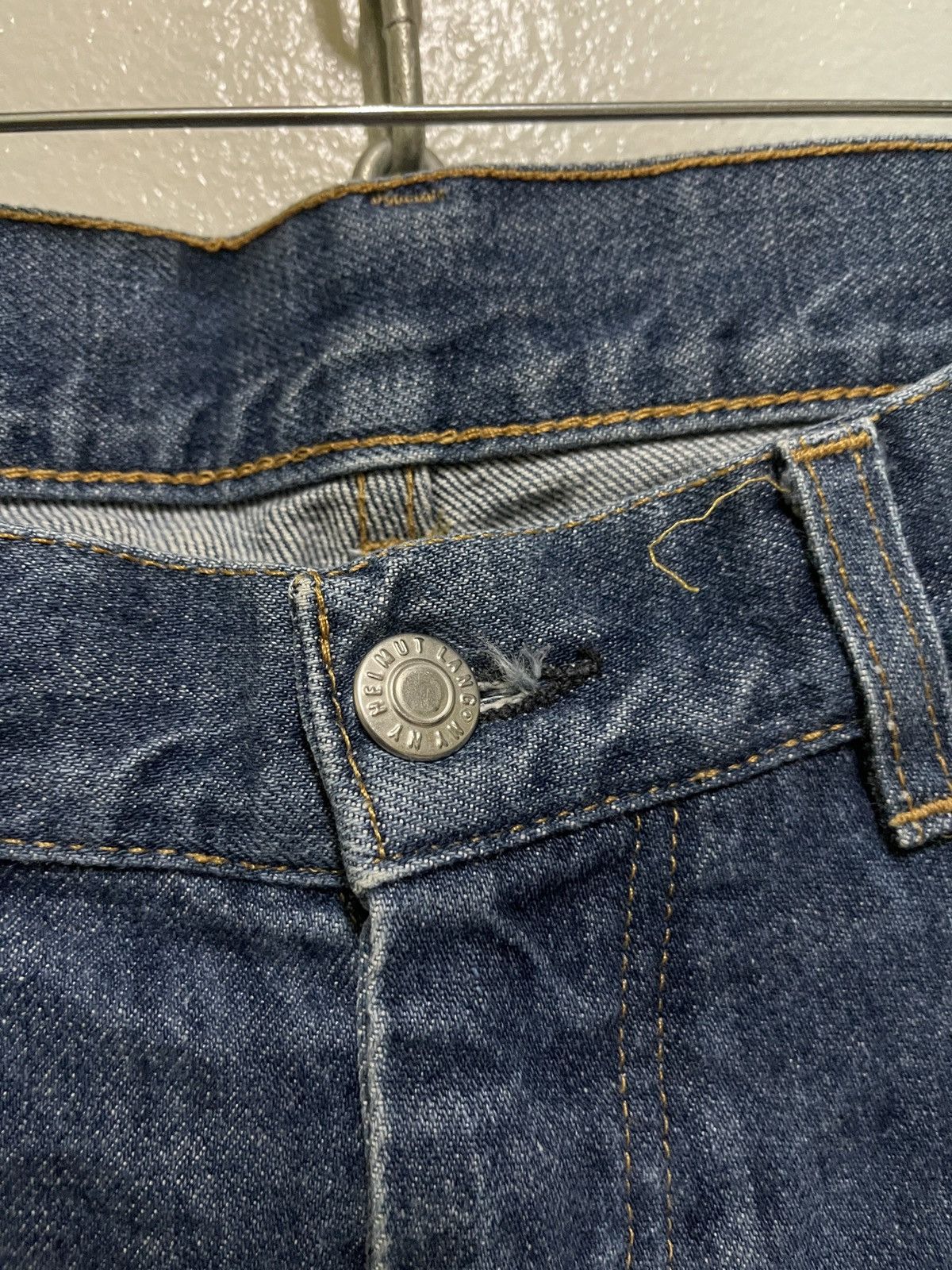 Helmut Lang × Vintage Helmut Lang Blue Jeans Size US 30 / EU 46 - 9 Thumbnail