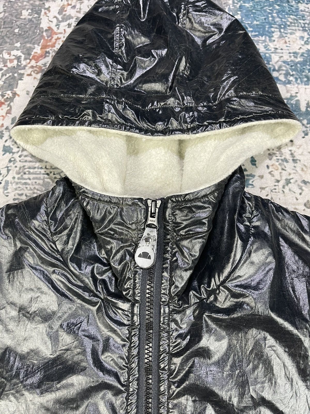 Ellesse Vintage Ellesse Reflective Hybrid Fleece Back Spell Out Size US L / EU 52-54 / 3 - 11 Thumbnail