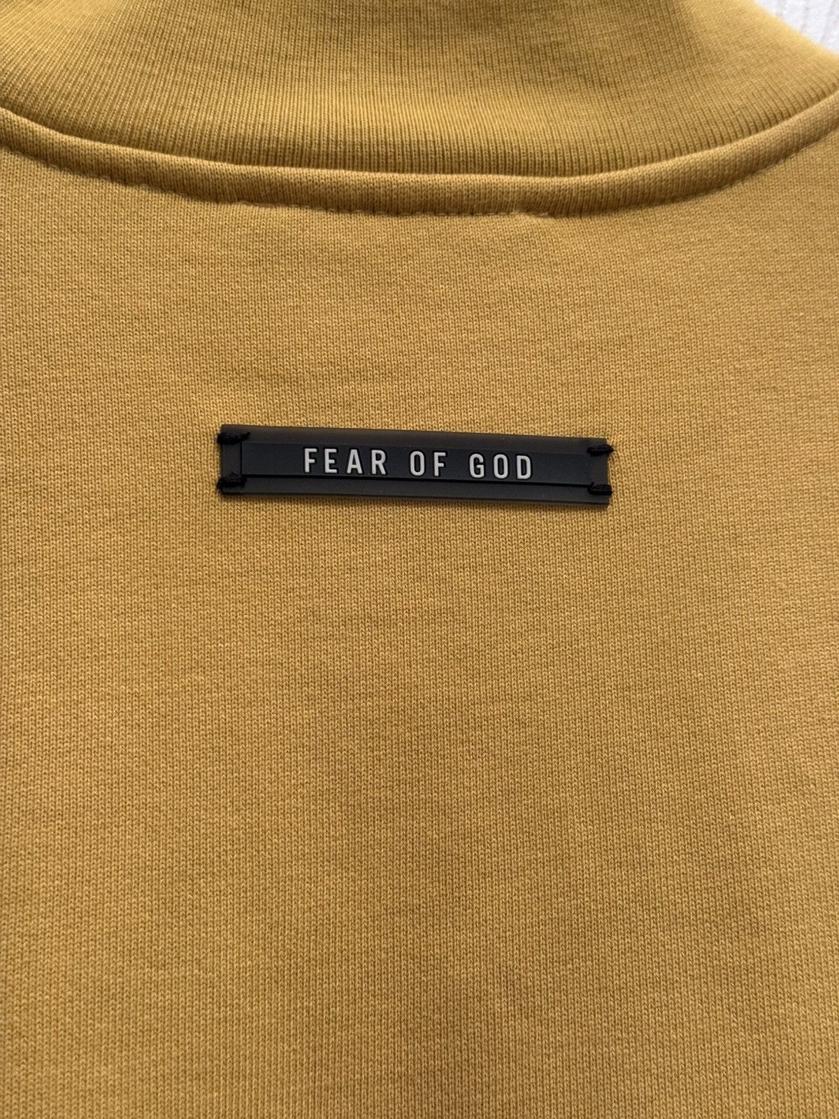 Fear of God Fear Of God Everyday Henley Sweatshirt Garden Glove Yellow Size US XS / EU 42 / 0 - 4 Thumbnail