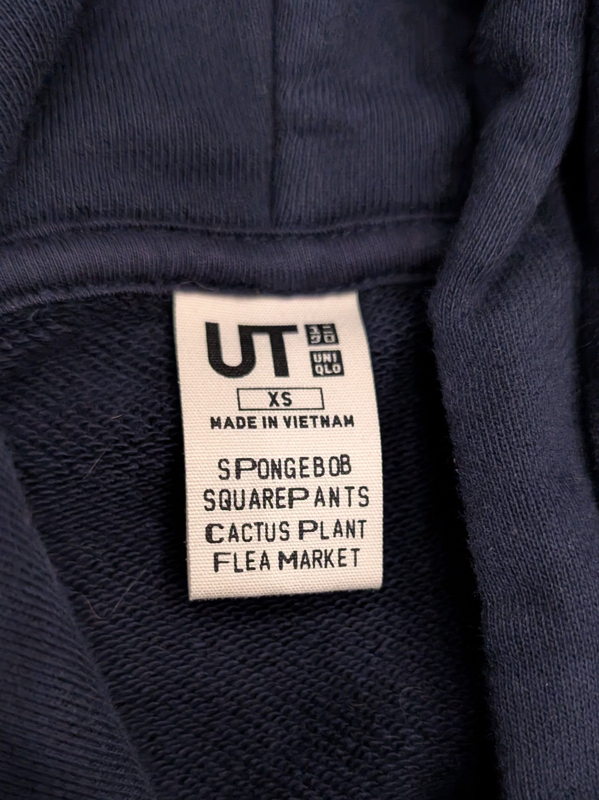 Cactus Plant Flea Market × Uniqlo Uniqlo Spongebob Squarepants CPFM Krabby Patty Hoodie Size US XS / EU 42 / 0 - 3 Thumbnail