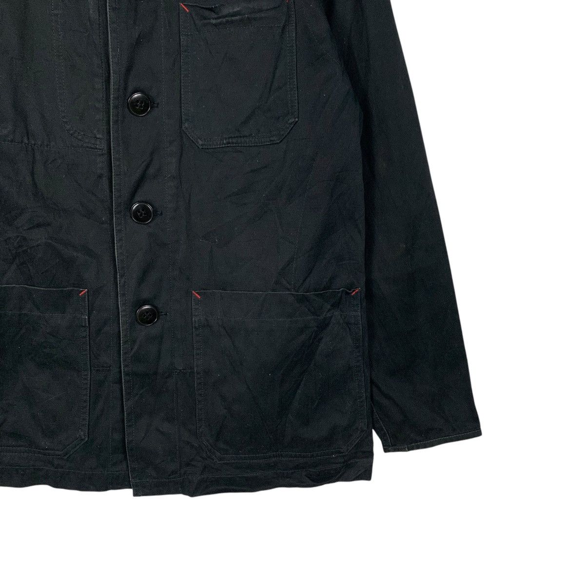 Japanese Brand R.NEWBOLD Button Casual Jacket Three Pockets #2121-C93 Size US L / EU 52-54 / 3 - 4 Thumbnail
