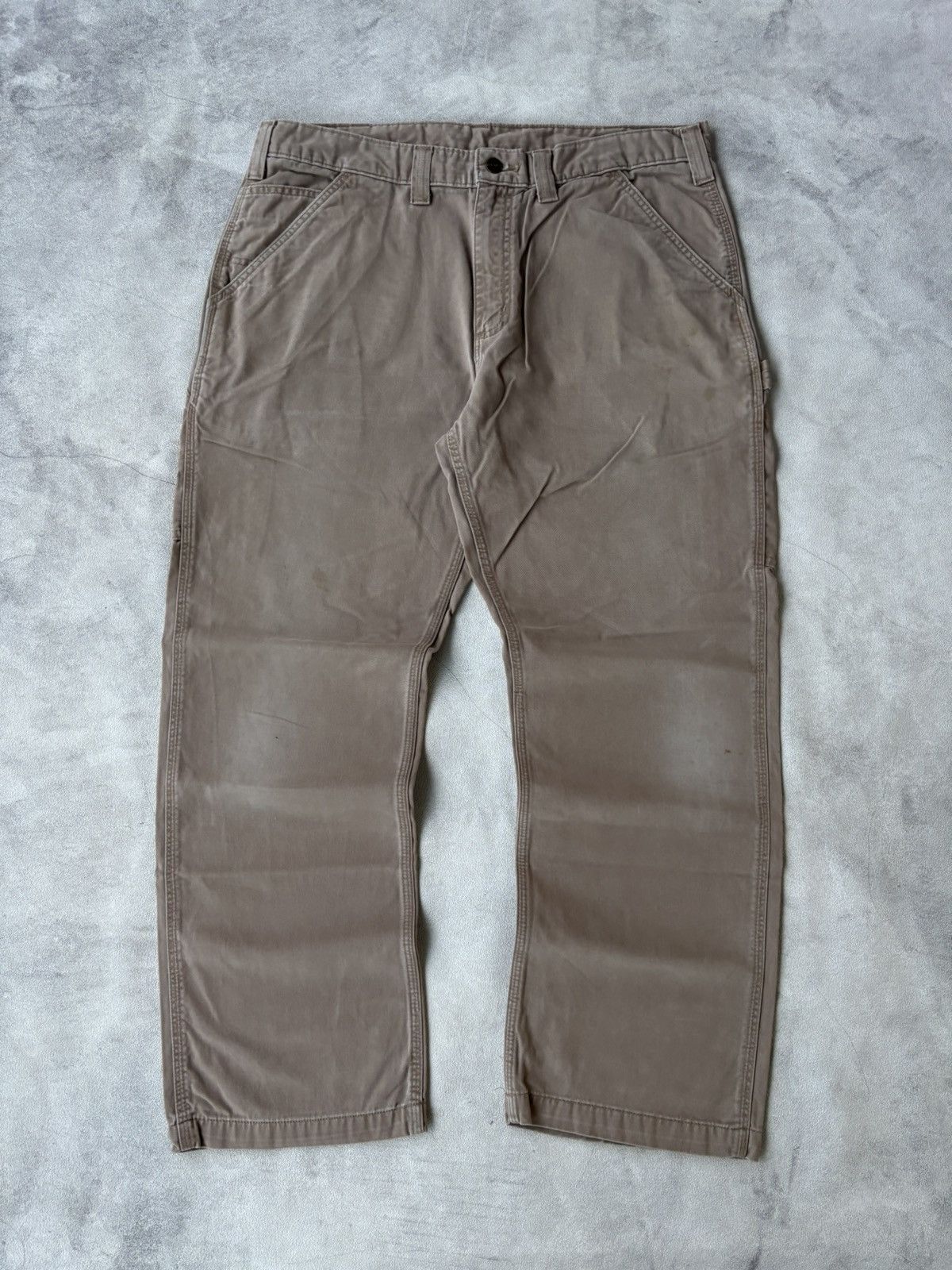 Carhartt carhartt carpenter B324 size 36 relaxed fit Size US 36 / EU 52 - 4 Thumbnail