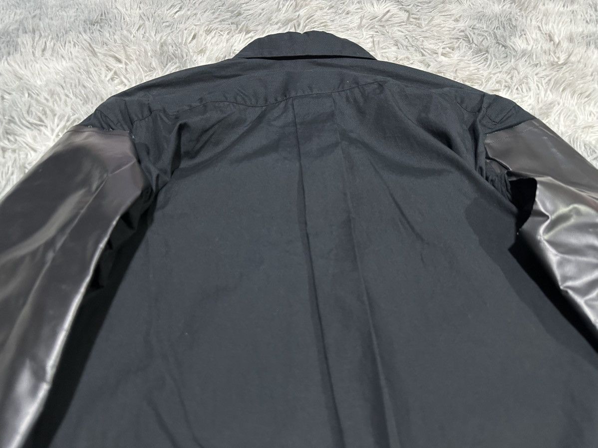 Comme des Garcons 🔥Archived Ss10 Comme Des Garcons Long Shirt PVC Sleeve Size US XS / EU 42 / 0 - 21 Thumbnail