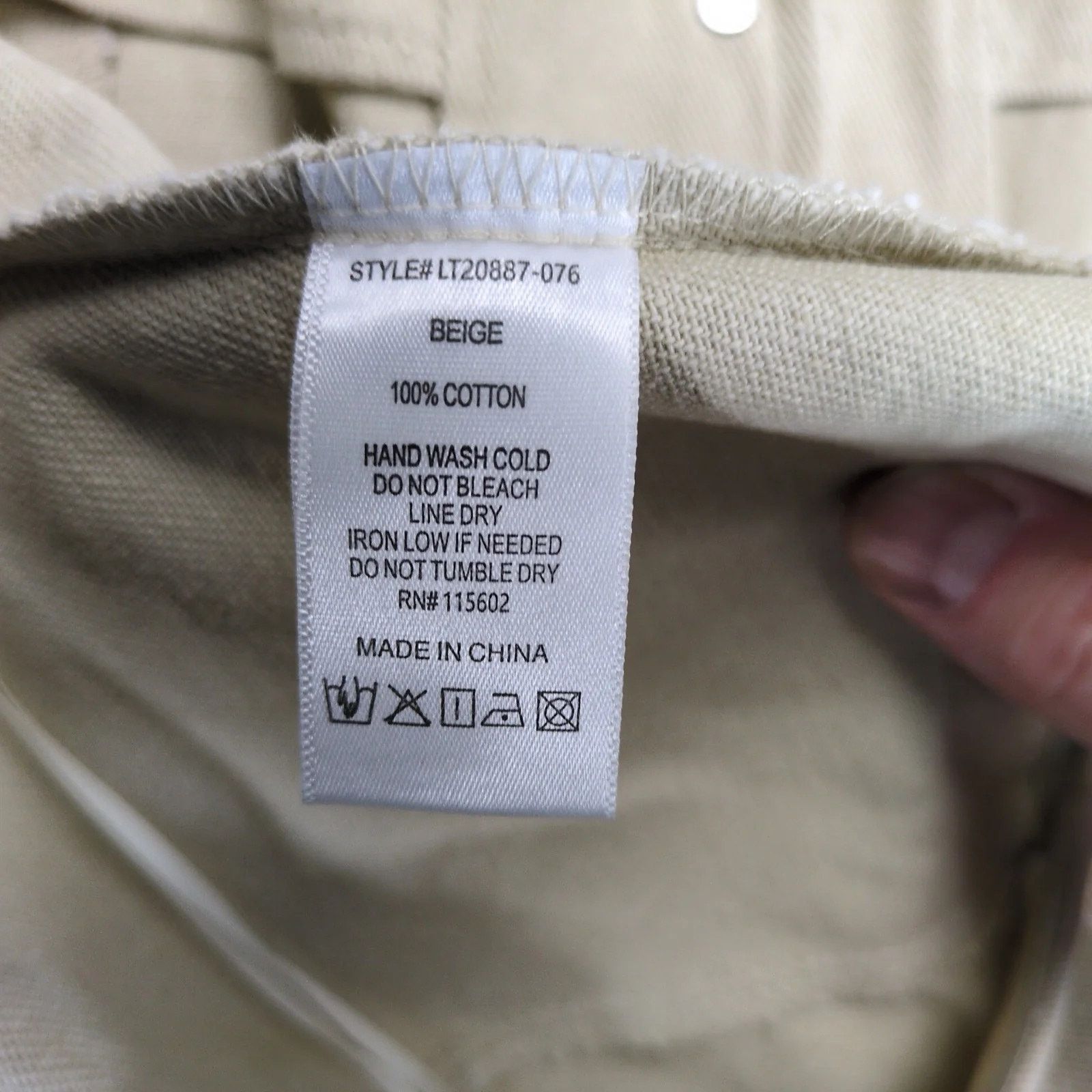 Other NWT Windsor Best In Style Halter Top Vest Beige Denim XL Size L / US 10 / IT 46 - 5 Thumbnail