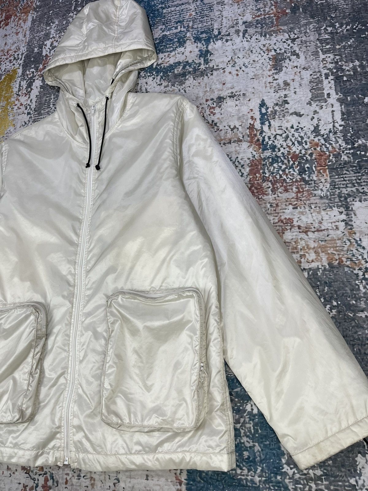 Japanese Brand Trans Continent 3D Front And Back Pockets Hooded Jackets Size US M / EU 48-50 / 2 - 4 Thumbnail