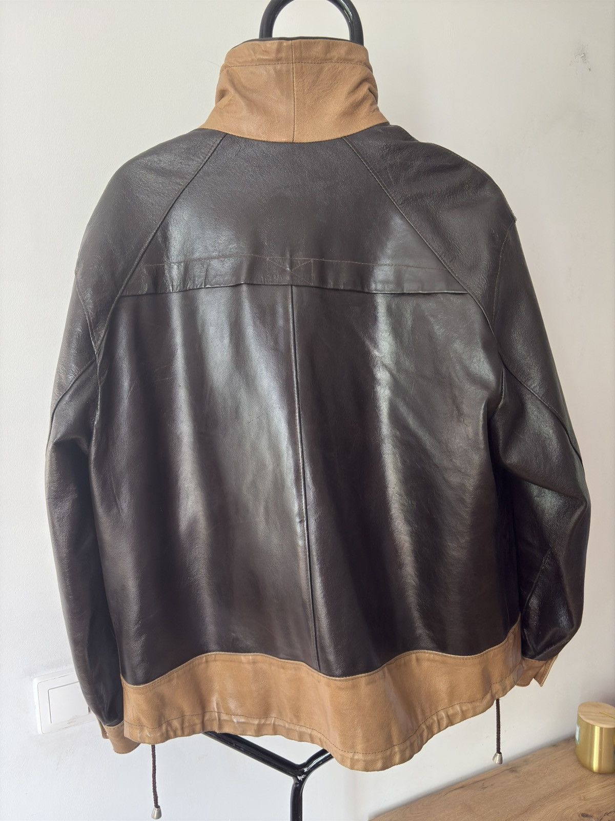 Belstaff × Designer Vintage Belstaff Leather Jacket – Made in England Size US L / EU 52-54 / 3 - 5 Thumbnail