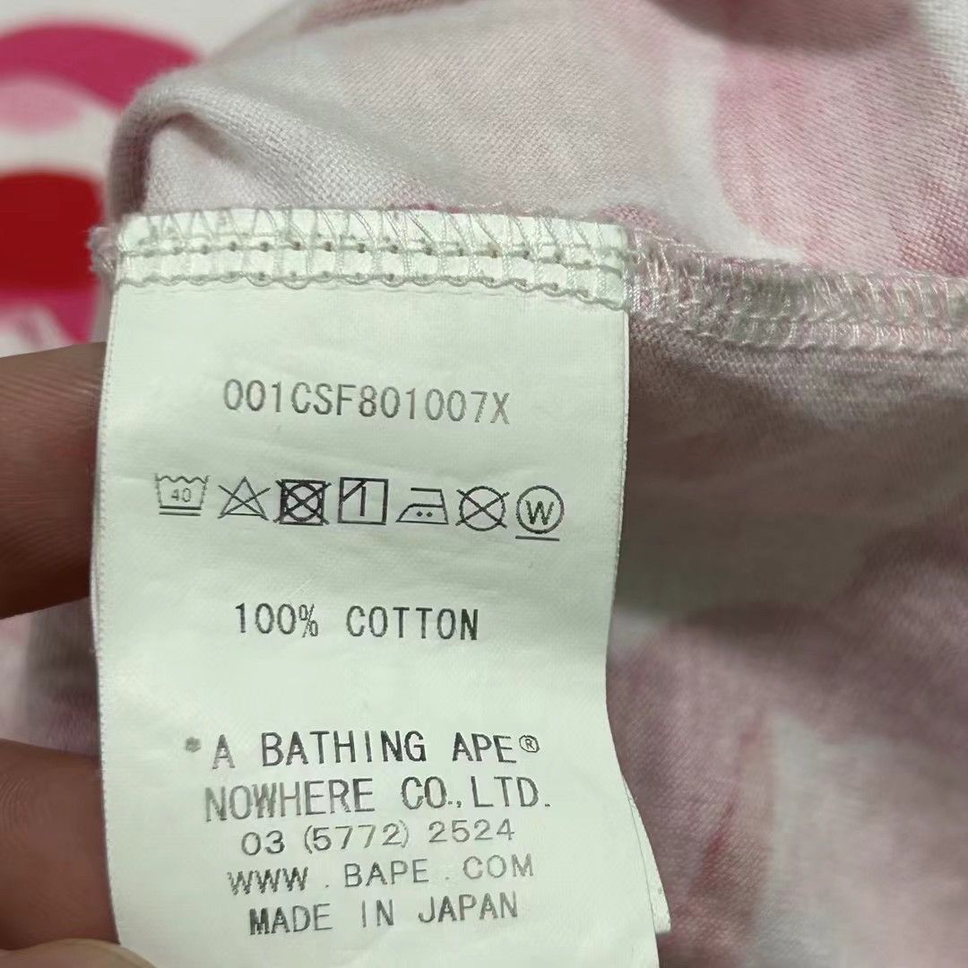 Bape BAPE TEE Size US L / EU 52-54 / 3 - 6 Thumbnail