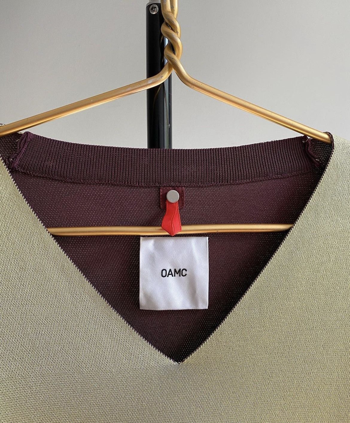 OAMC OAMC ss22 primary v-neck sweater Size US M / EU 48-50 / 2 - 8 Thumbnail