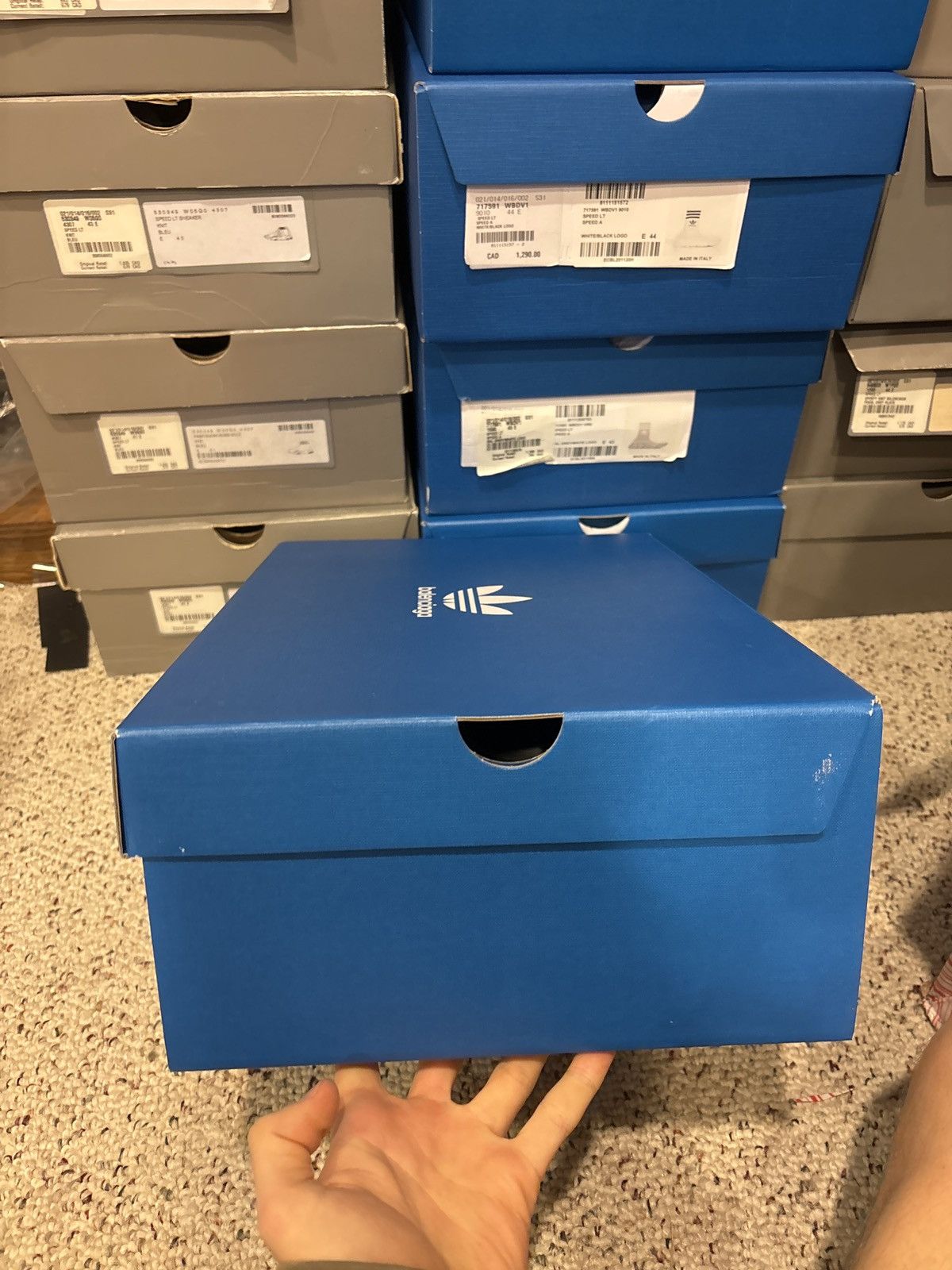 Adidas × Balenciaga Balenciaga x Adidas Black Speed Runners Size US 9 / EU 42 - 6 Thumbnail